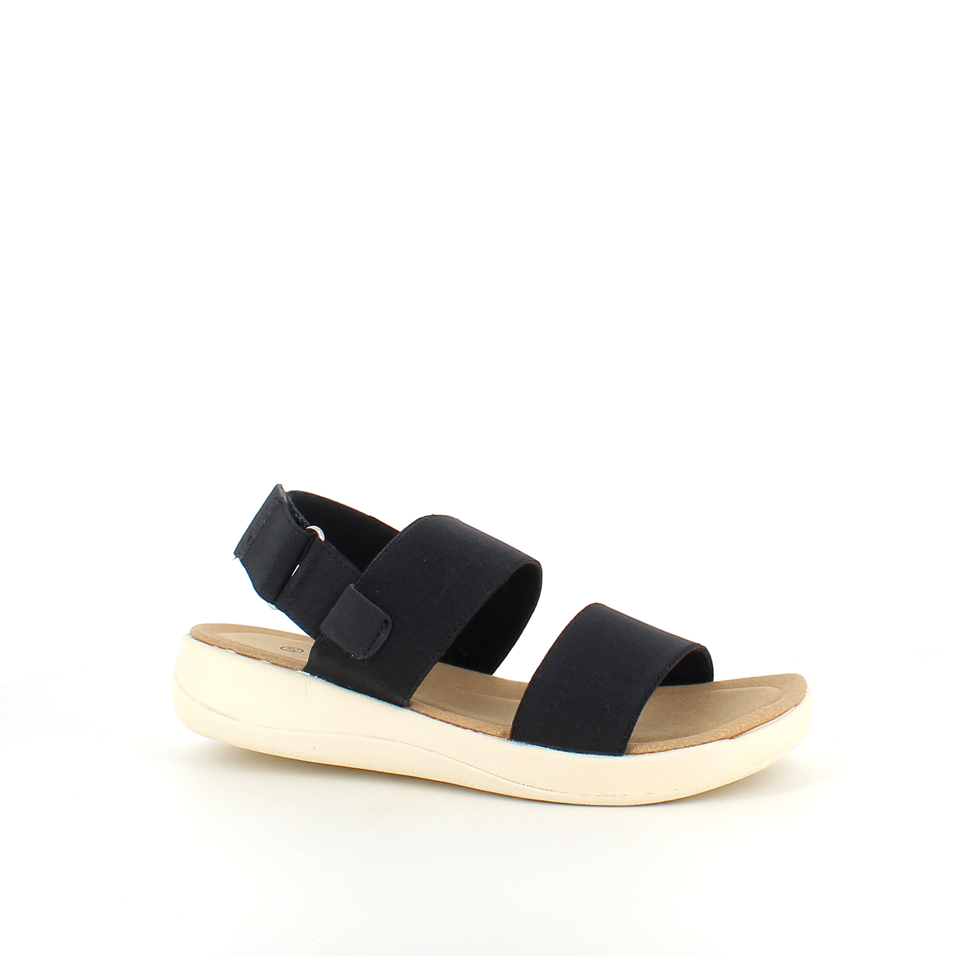Svart Cph-Comfort sandal – myk, støttende & fleksibel sandal for jobb og hverdag