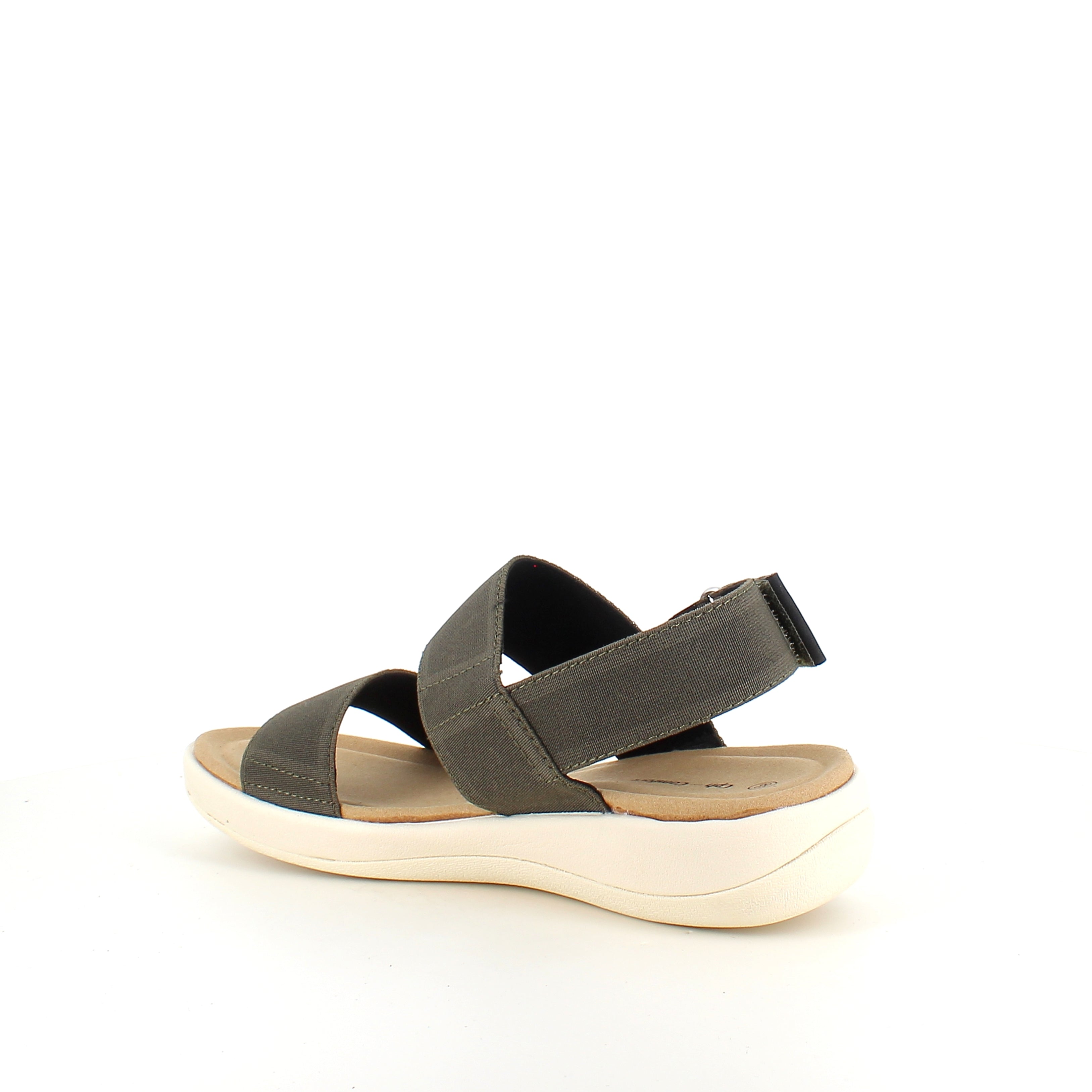 Olivengrønn Cph-Comfort sandal – myk, støttende og fleksibel sandal til arbeid og hverdag
