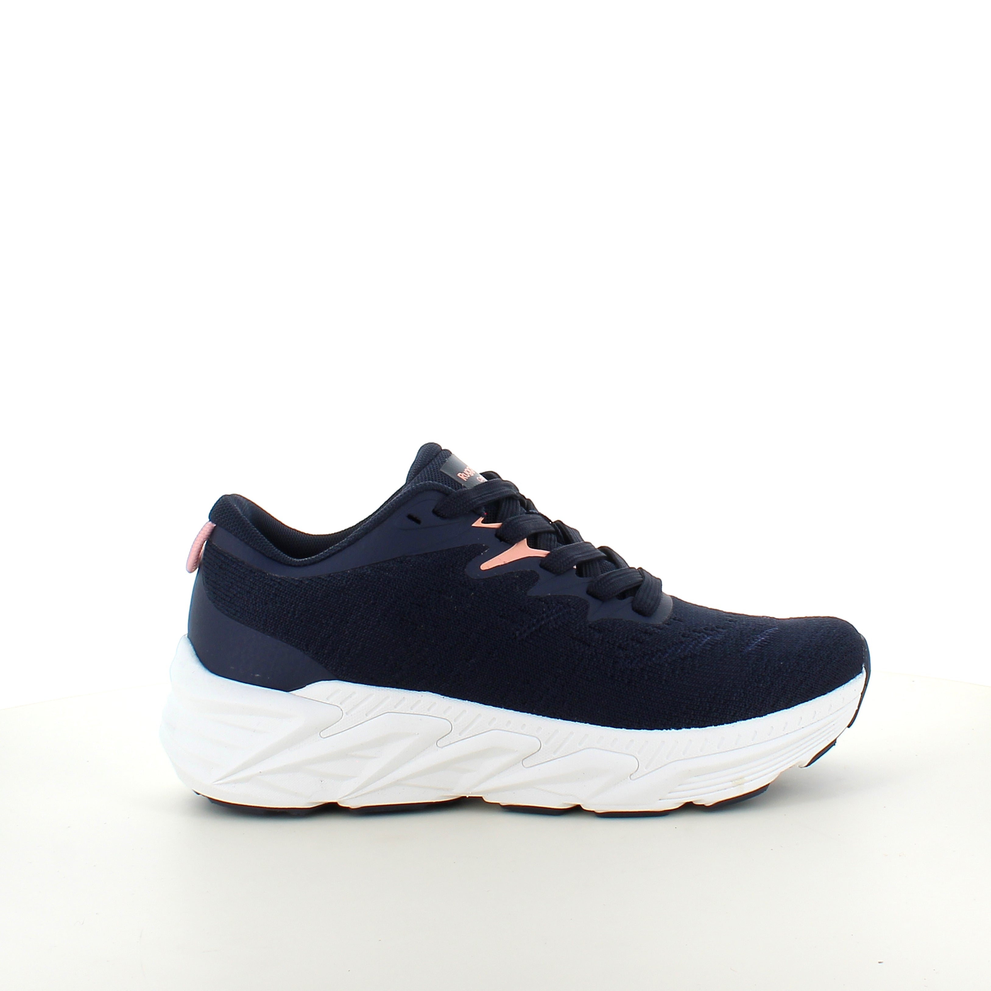Rugged Gear New Chunk sneakers – marineblå med rosa detaljer