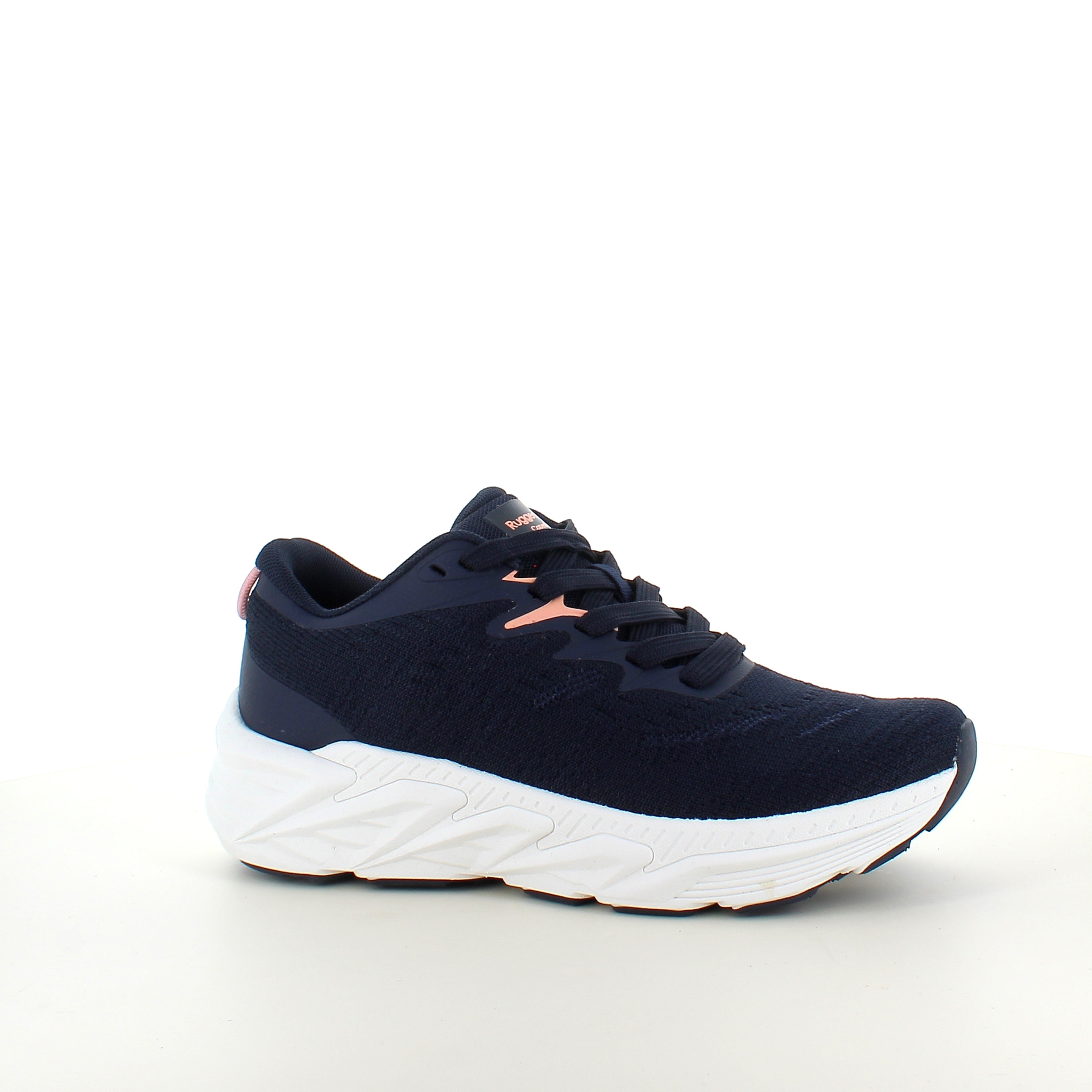 Rugged Gear New Chunk sneakers – marineblå med rosa detaljer