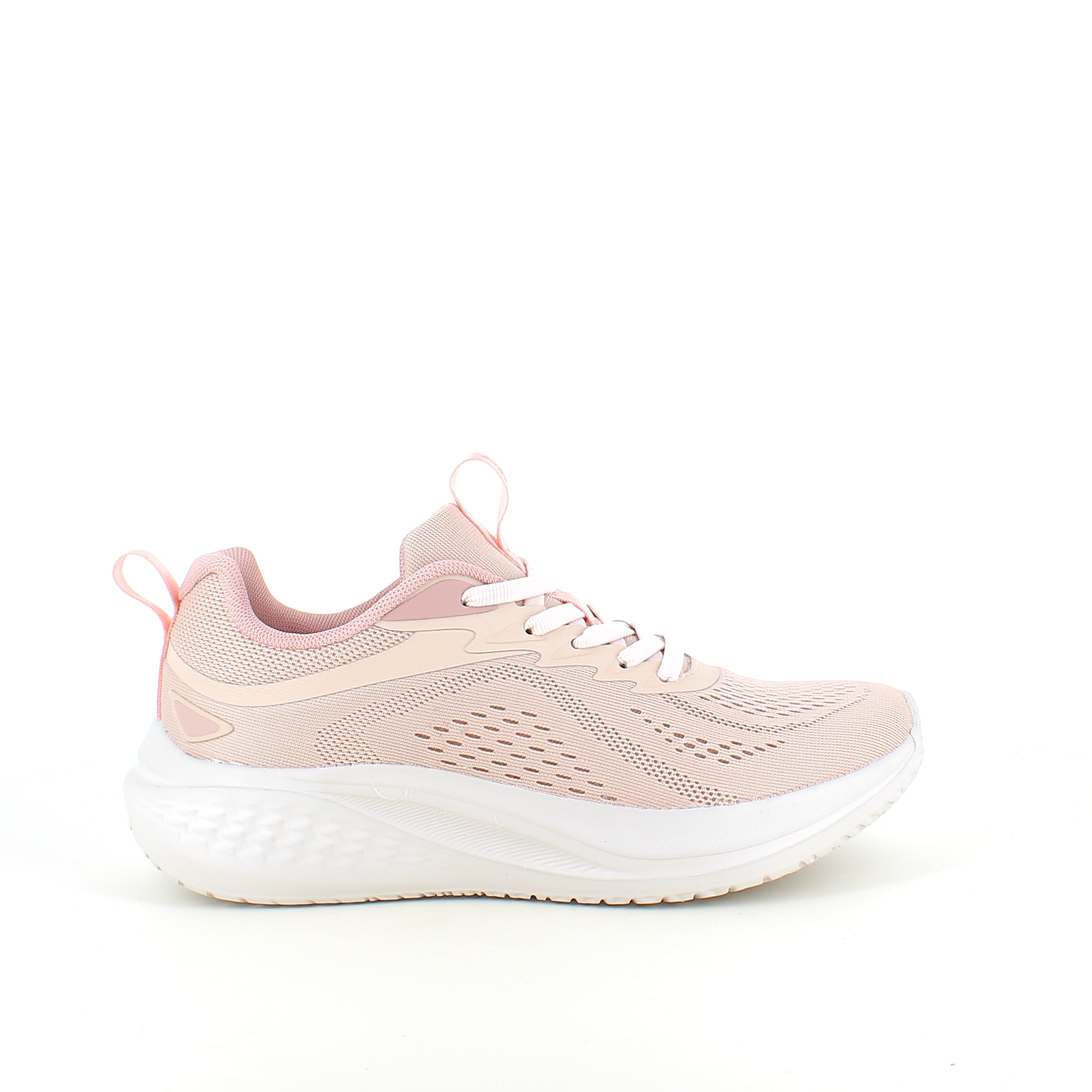 Rugged Gear Simple Sport – lett og komfortabel sneaker i rosa