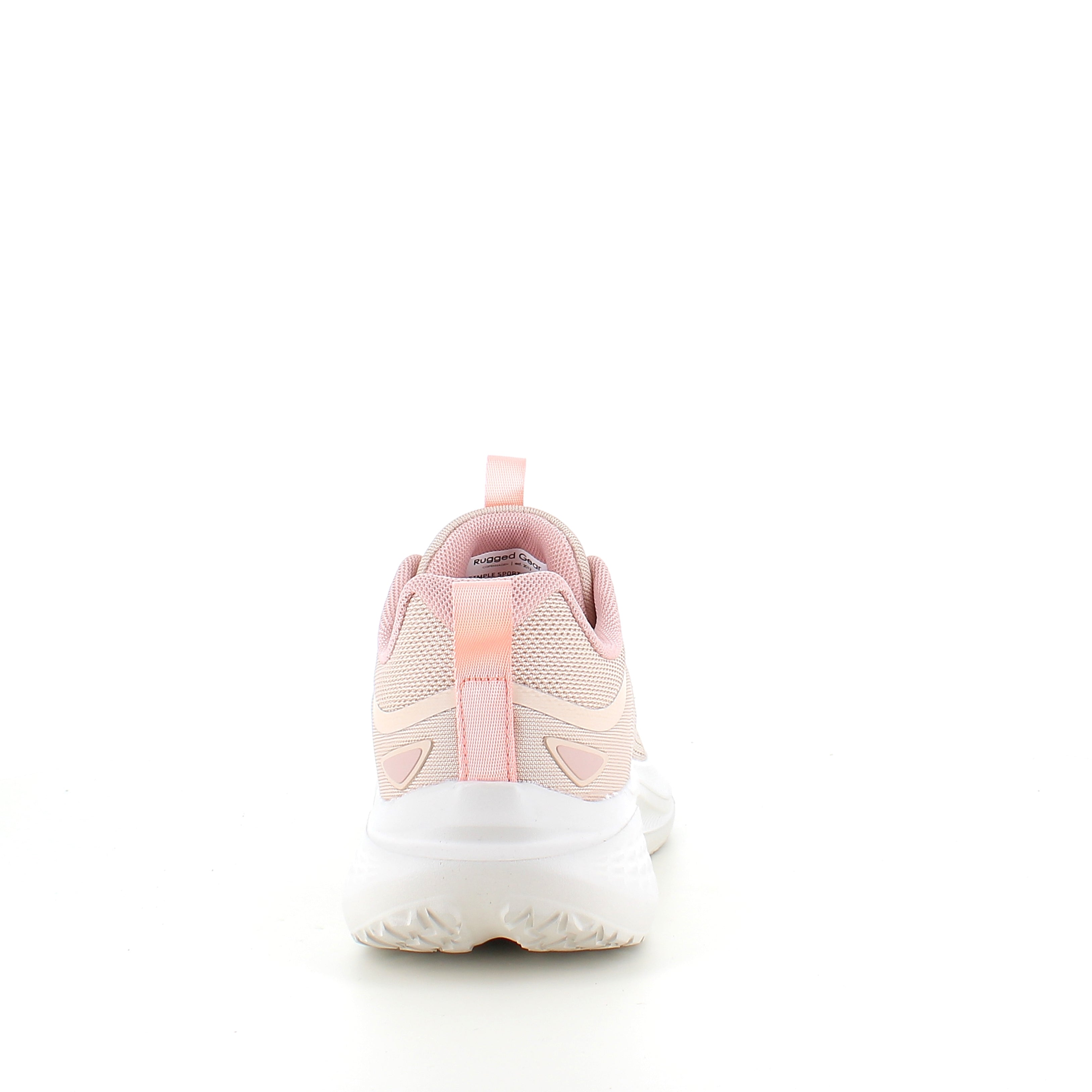 Rugged Gear Simple Sport – lett og komfortabel sneaker i rosa