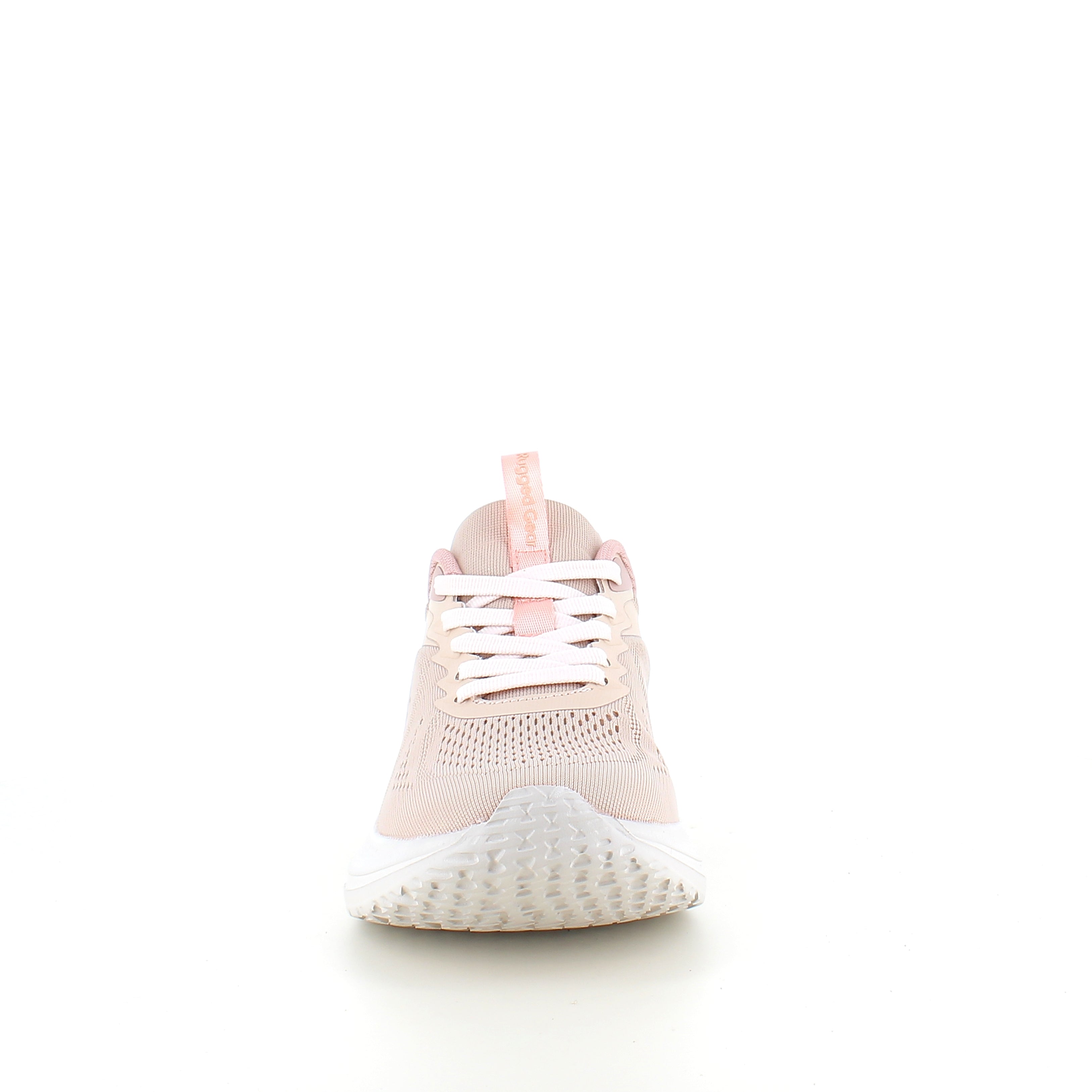 Rugged Gear Simple Sport – lett og komfortabel sneaker i rosa