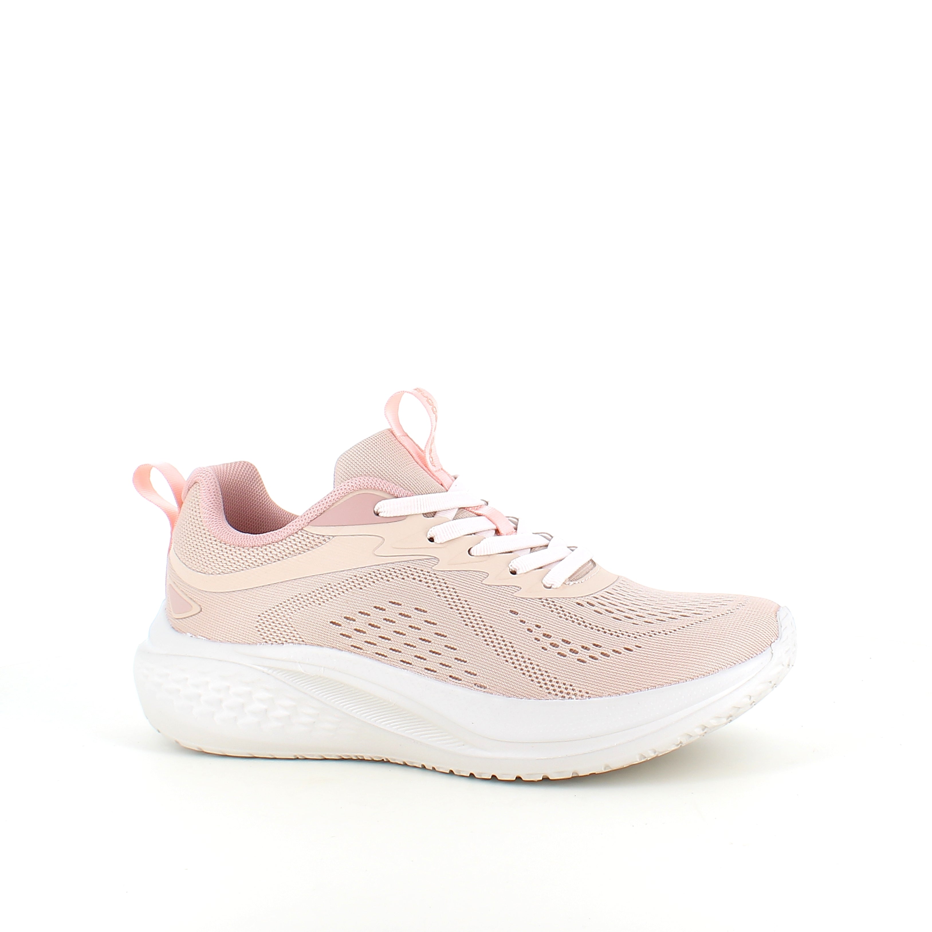 Rugged Gear Simple Sport – lett og komfortabel sneaker i rosa