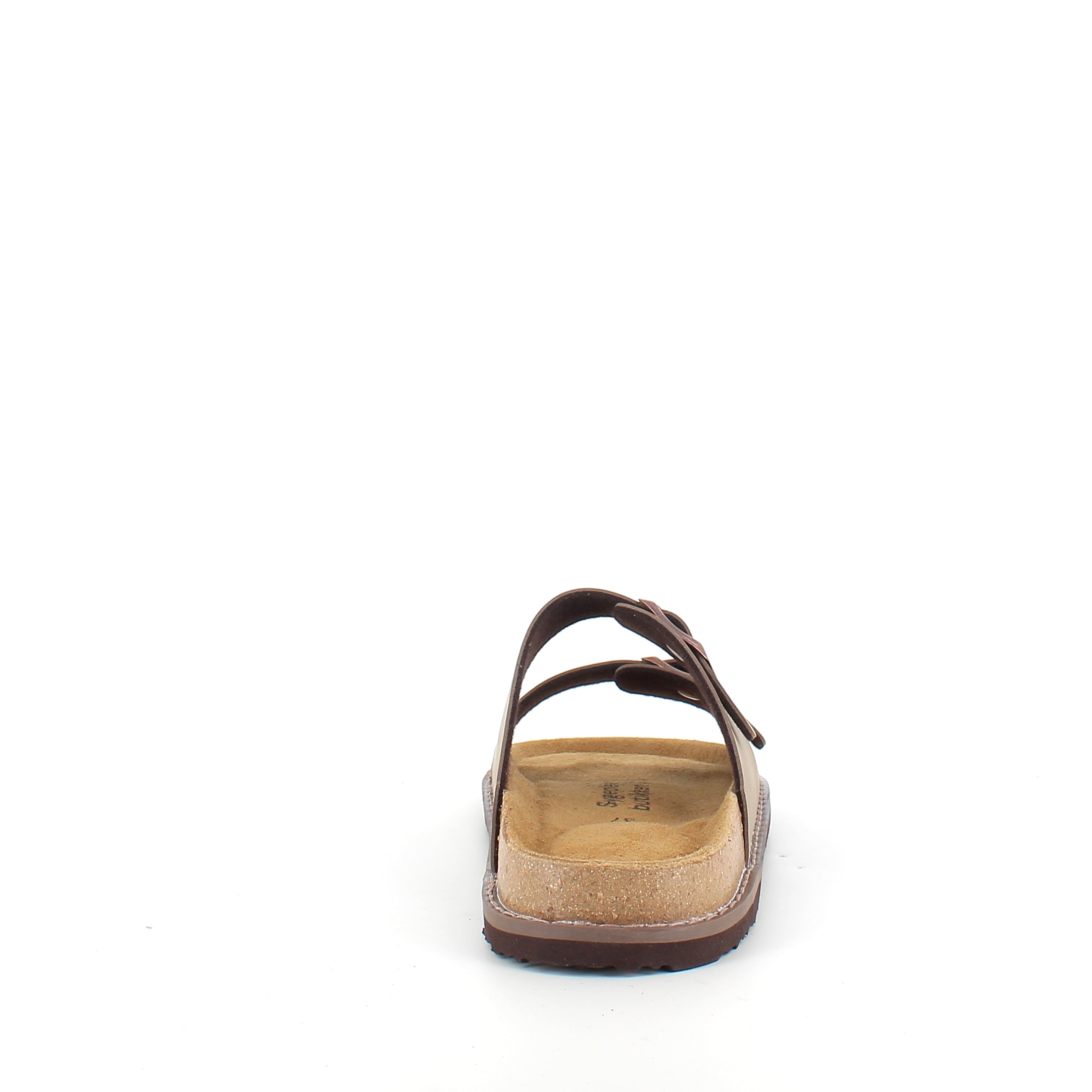 Slip-on biosandal i brun – myk komfort og støtte fra Sykepleiebutikk.no