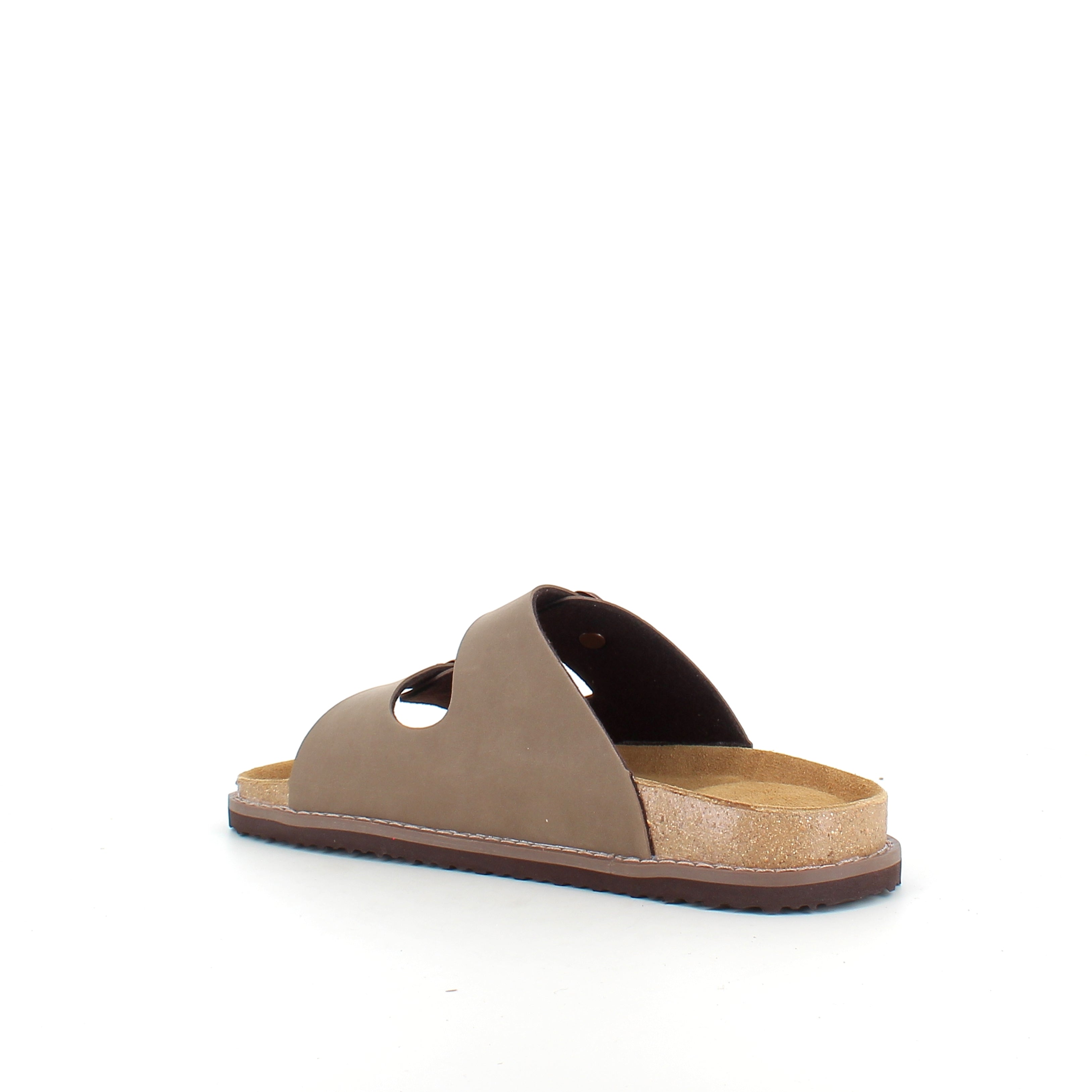 Slip-on biosandal i brun – myk komfort og støtte fra Sykepleiebutikk.no