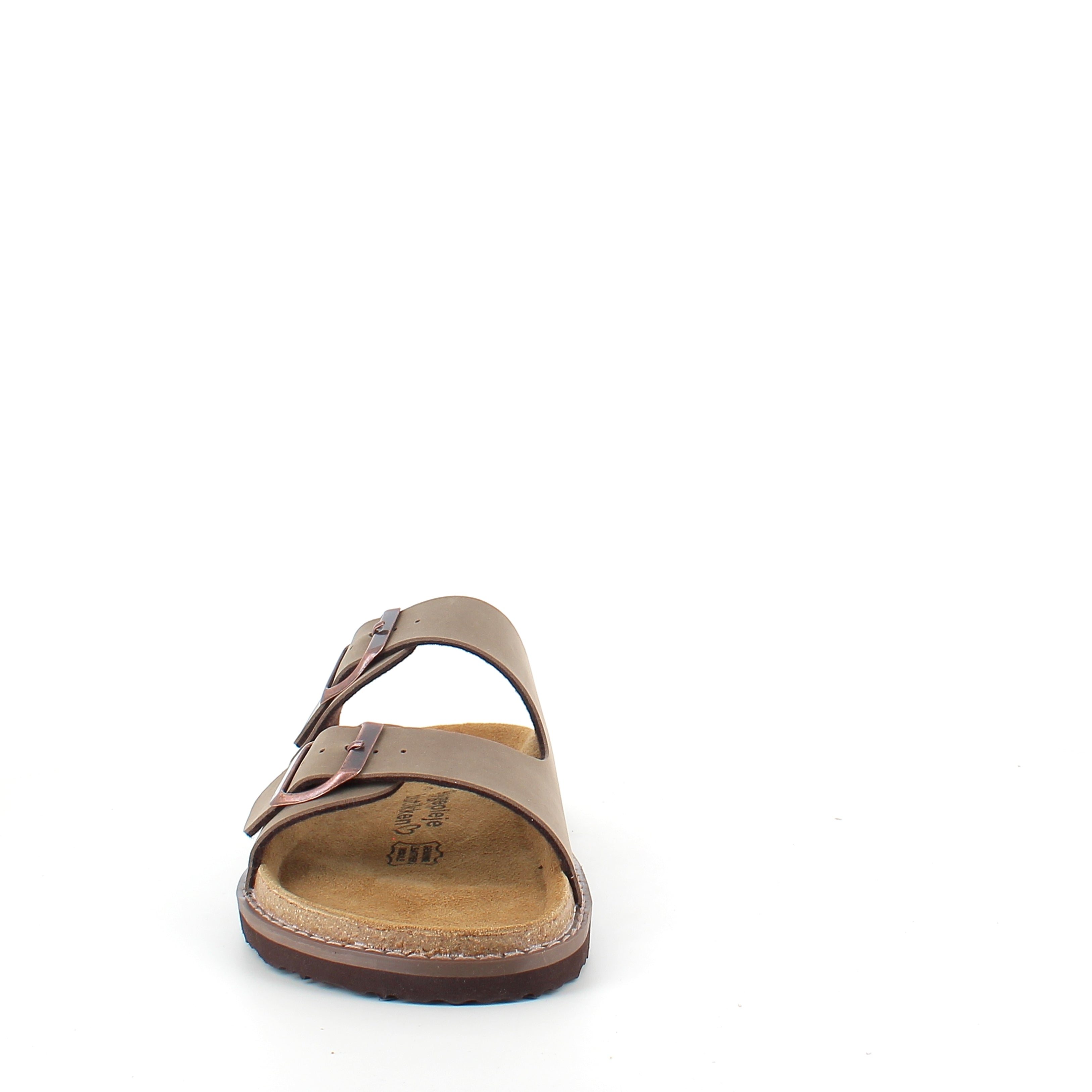 Slip-on biosandal i brun – myk komfort og støtte fra Sykepleiebutikk.no