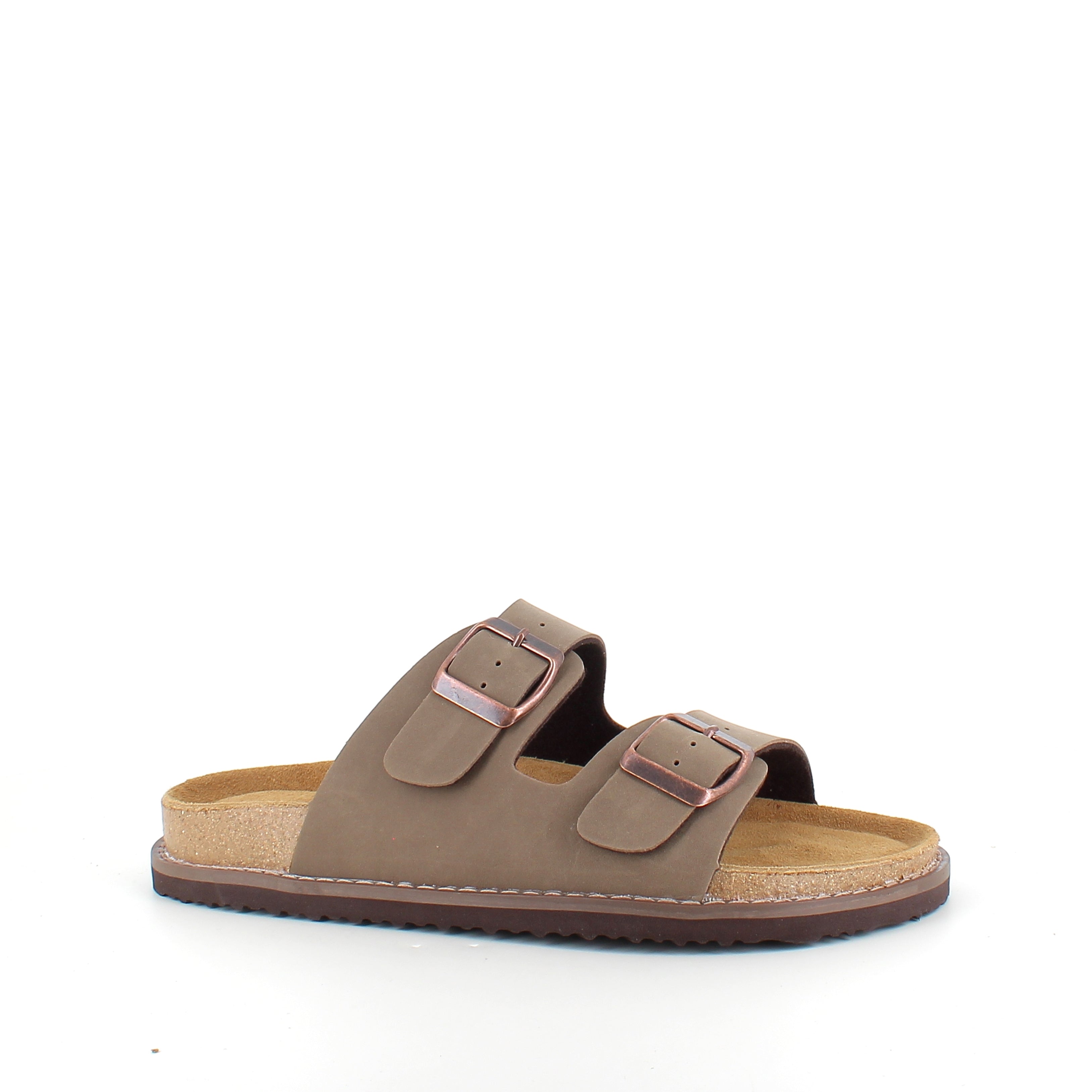 Slip-on biosandal i brun – myk komfort og støtte fra Sykepleiebutikk.no
