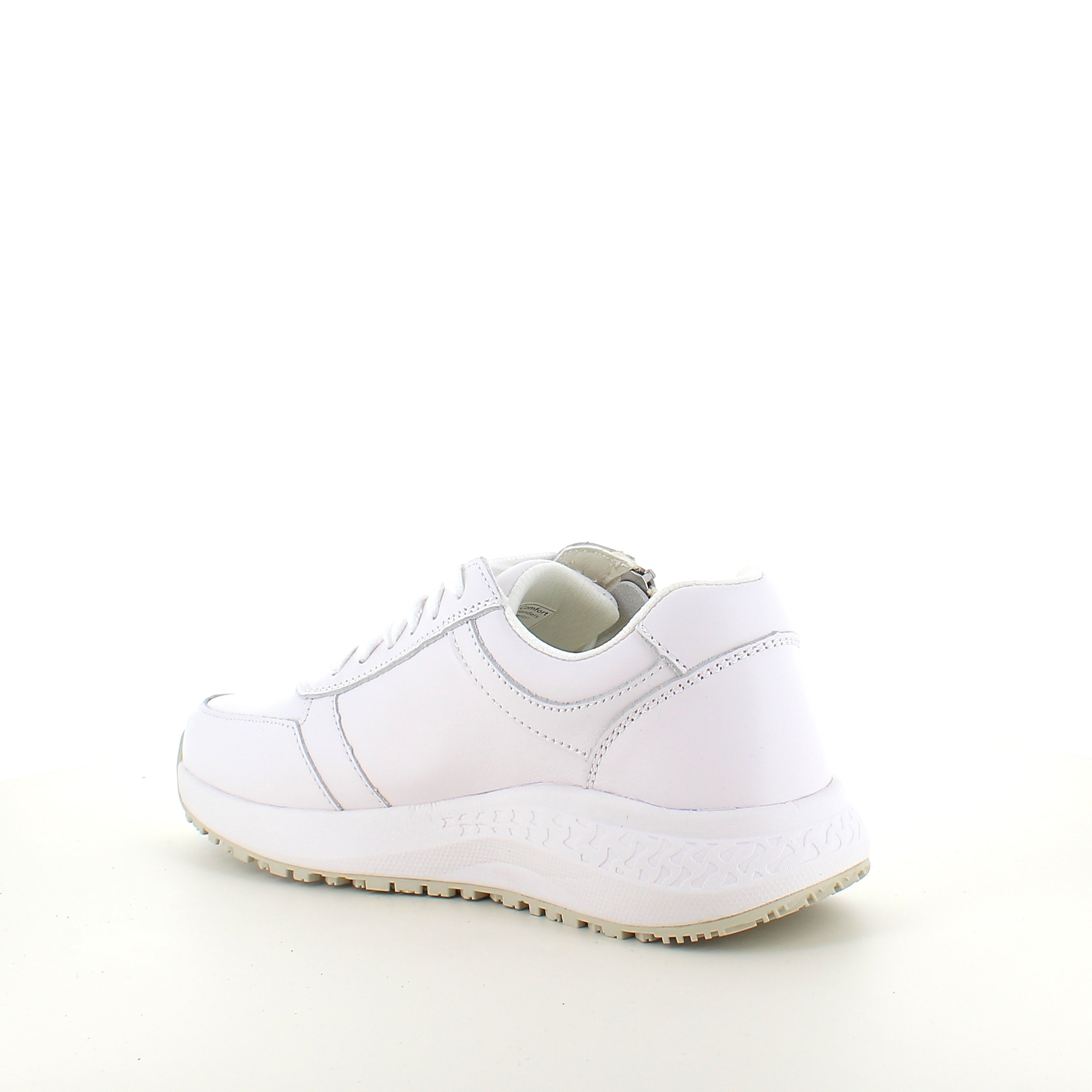 Zigga Zehra sneaker fra Green Comfort – hvit komfortsko i anilinskinn