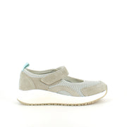 Green Comfort ballerina – støvet grønn
