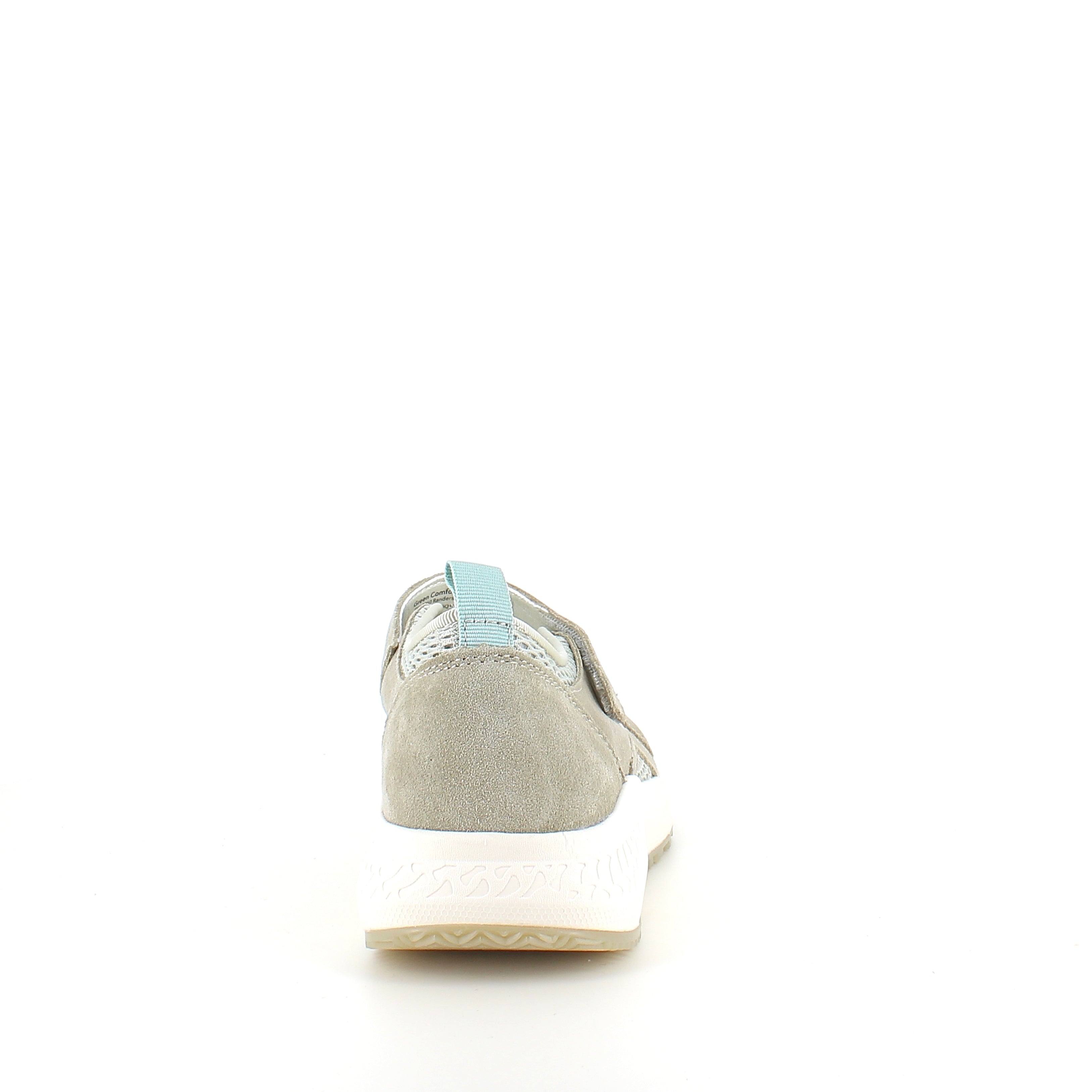 Green Comfort ballerina – støvet grønn