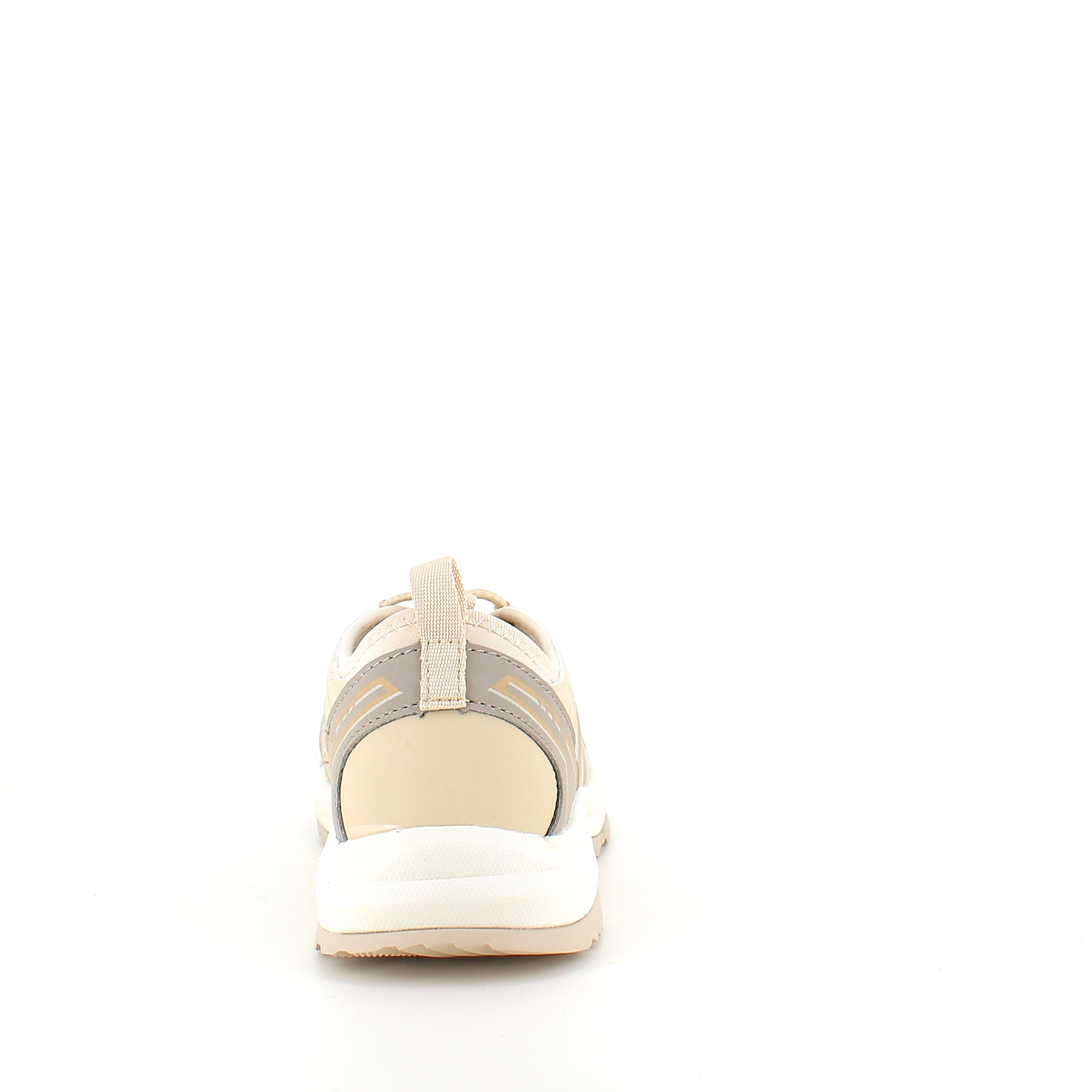 Whistler Puente W Shoe – Ekstra pustende sneaker i beige med elastisk snøring