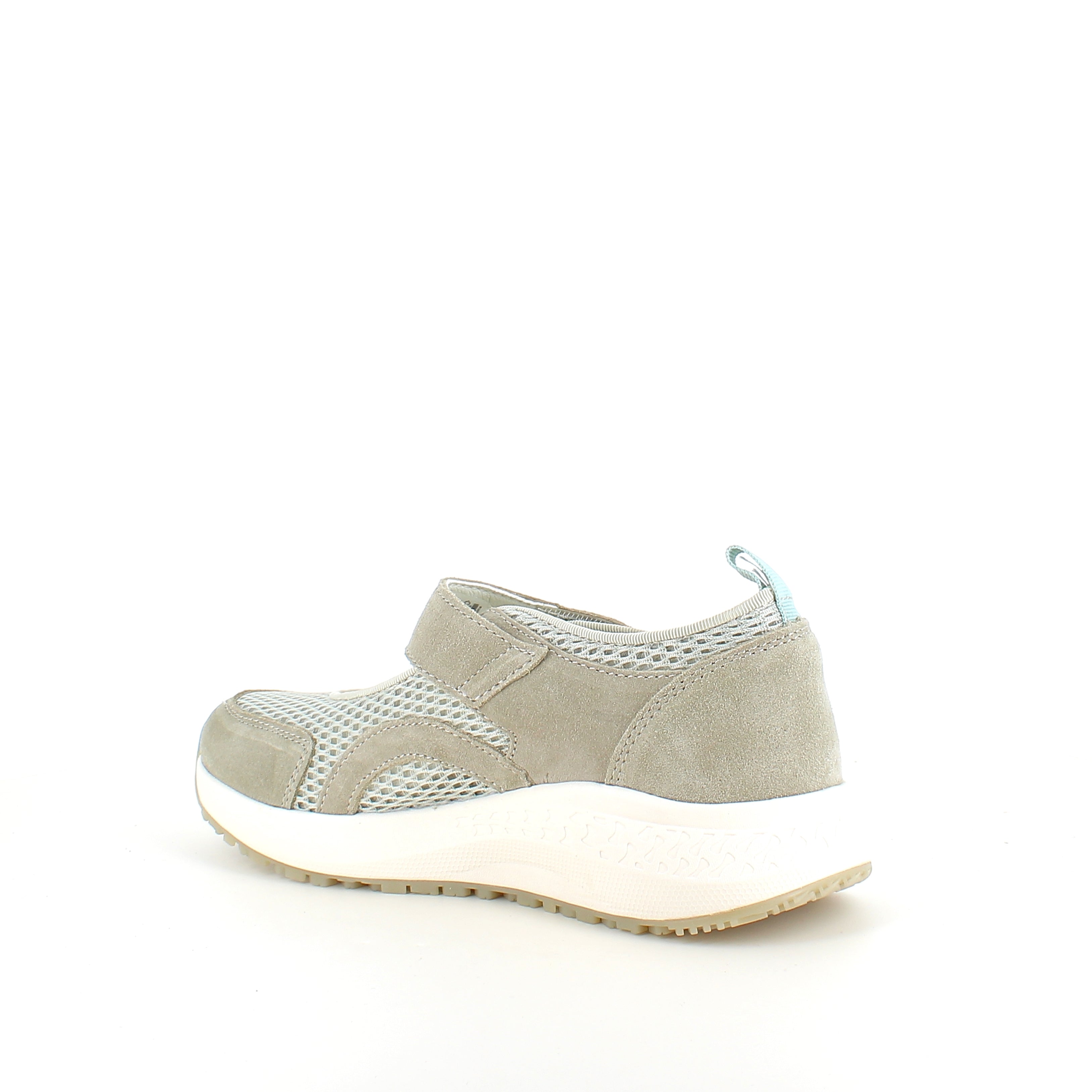 Green Comfort ballerina – støvet grønn