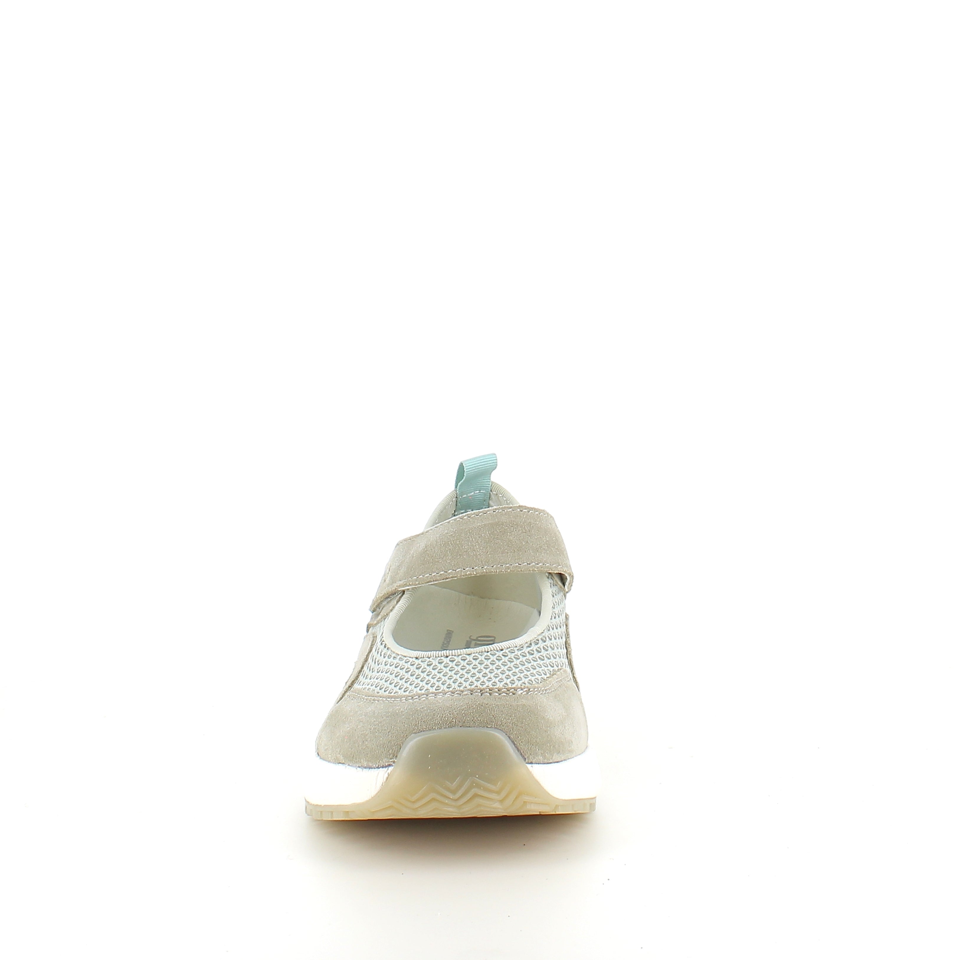 Green Comfort ballerina – støvet grønn