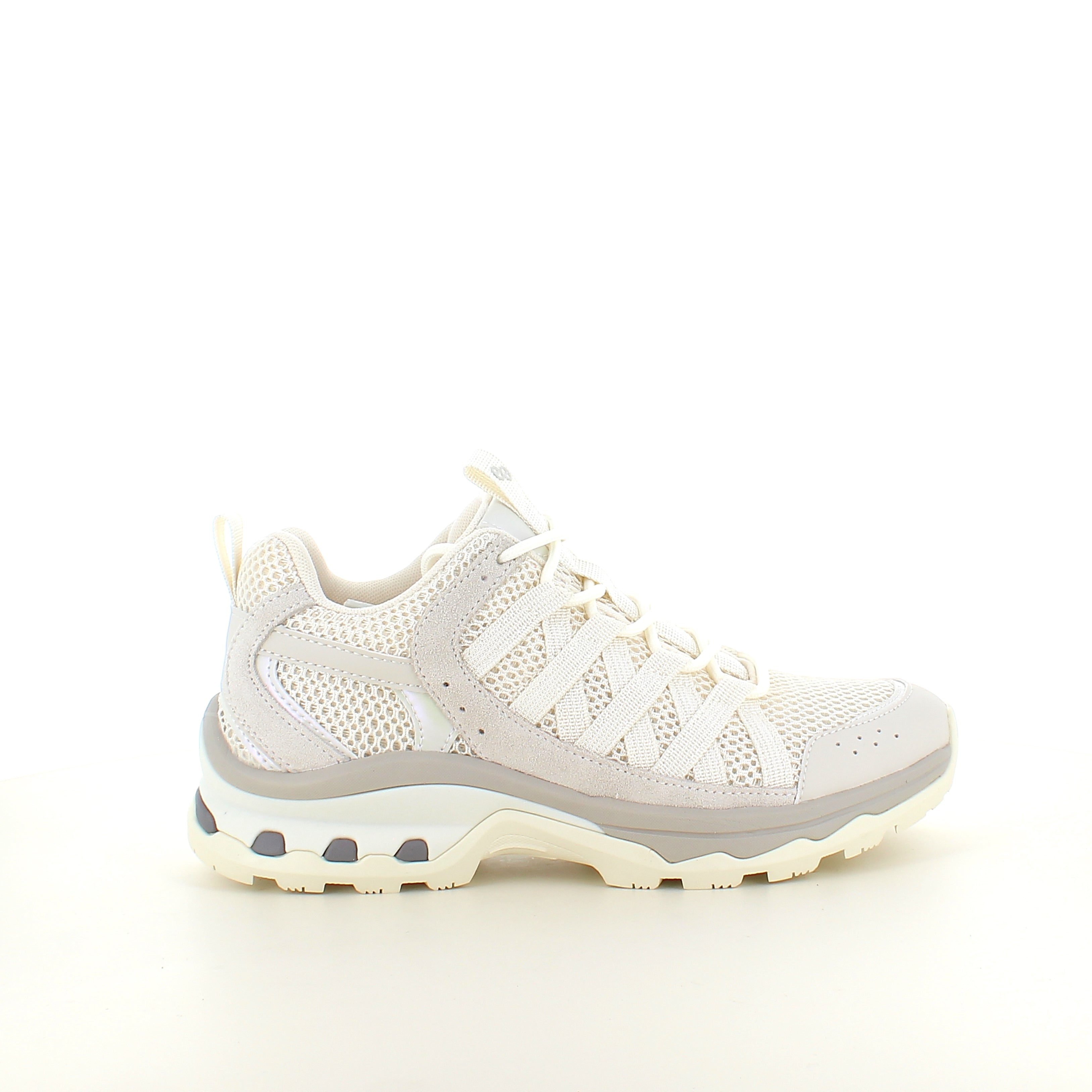 Hvit Green Comfort sneaker med mye støtdemping