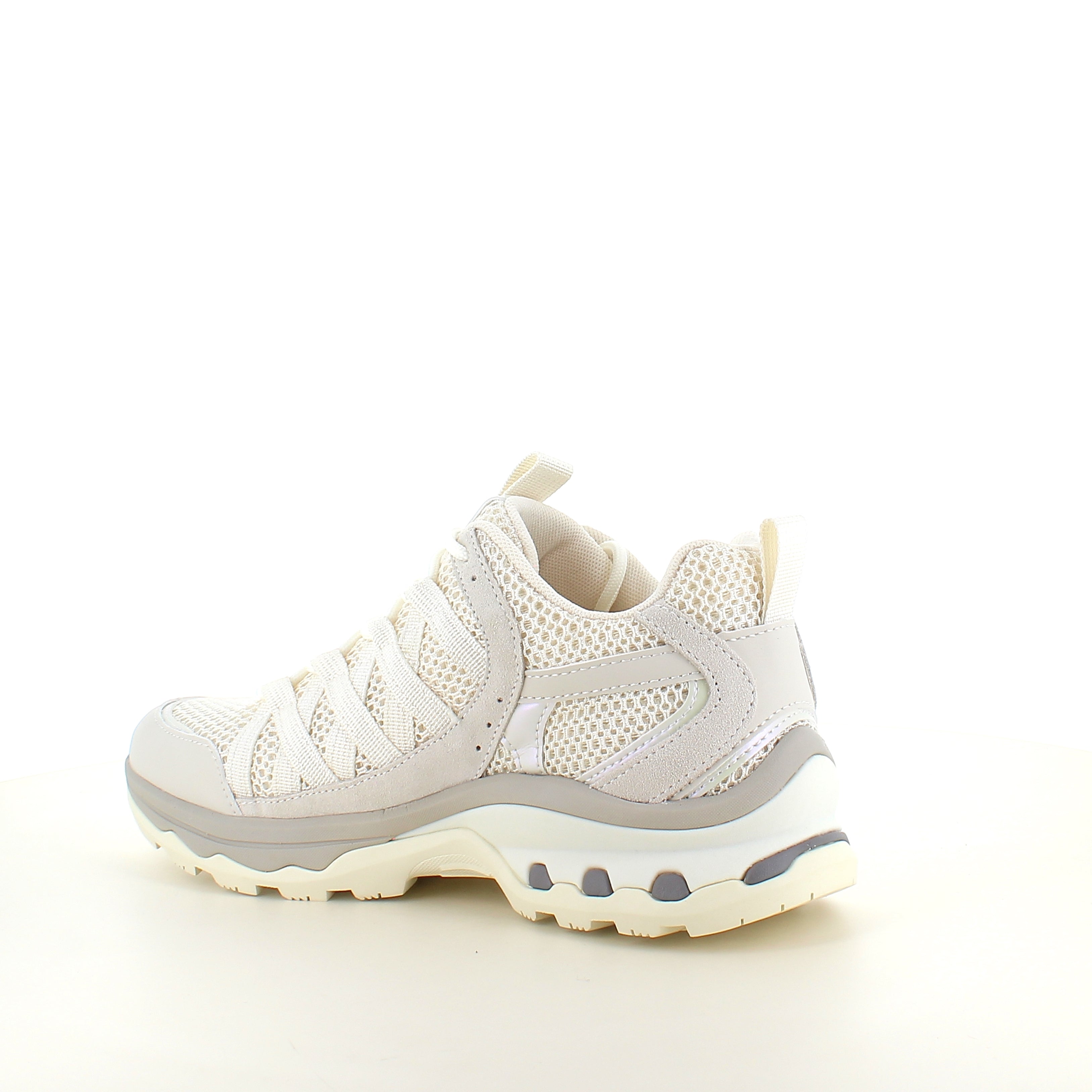 Hvit Green Comfort sneaker med mye støtdemping