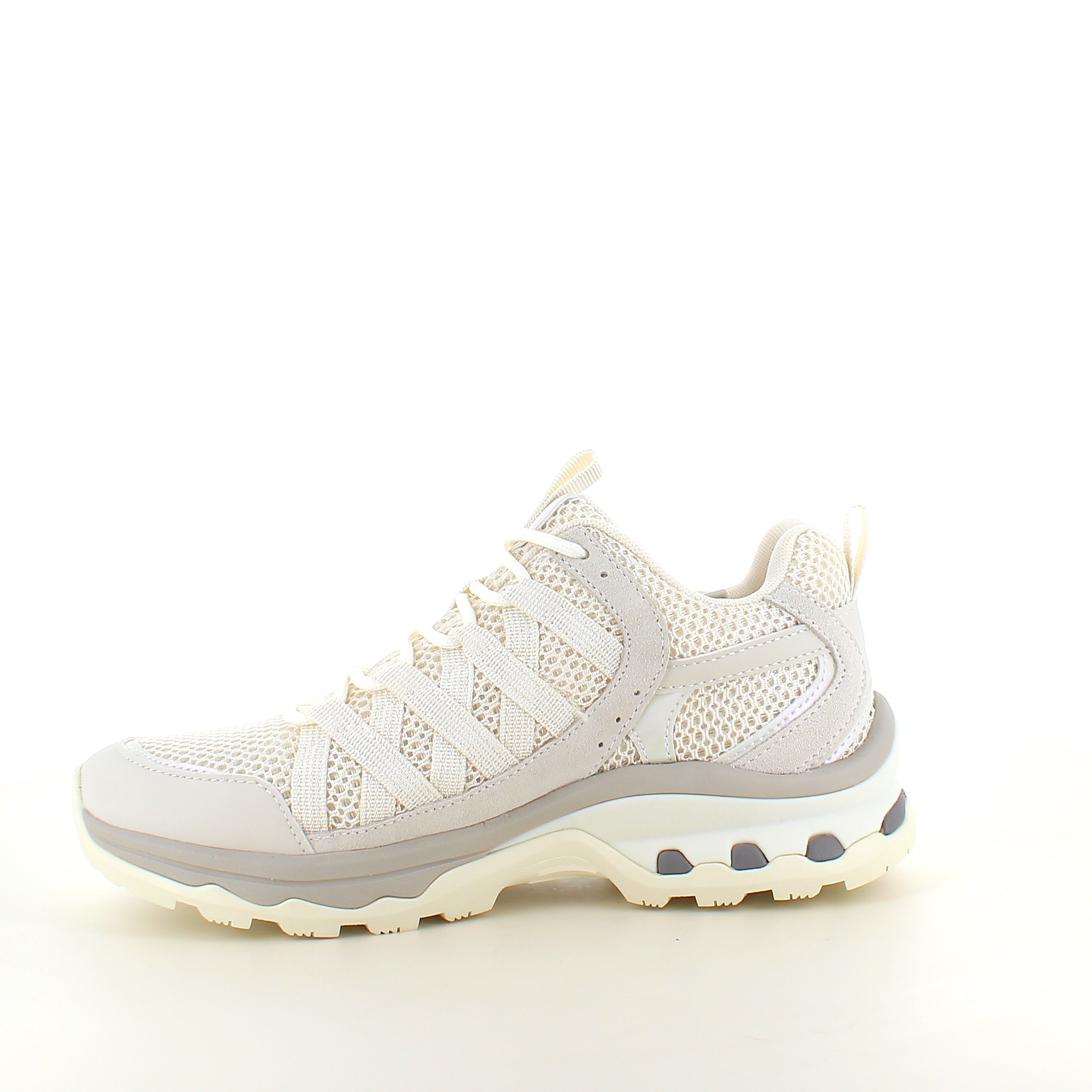 Hvit Green Comfort sneaker med mye støtdemping