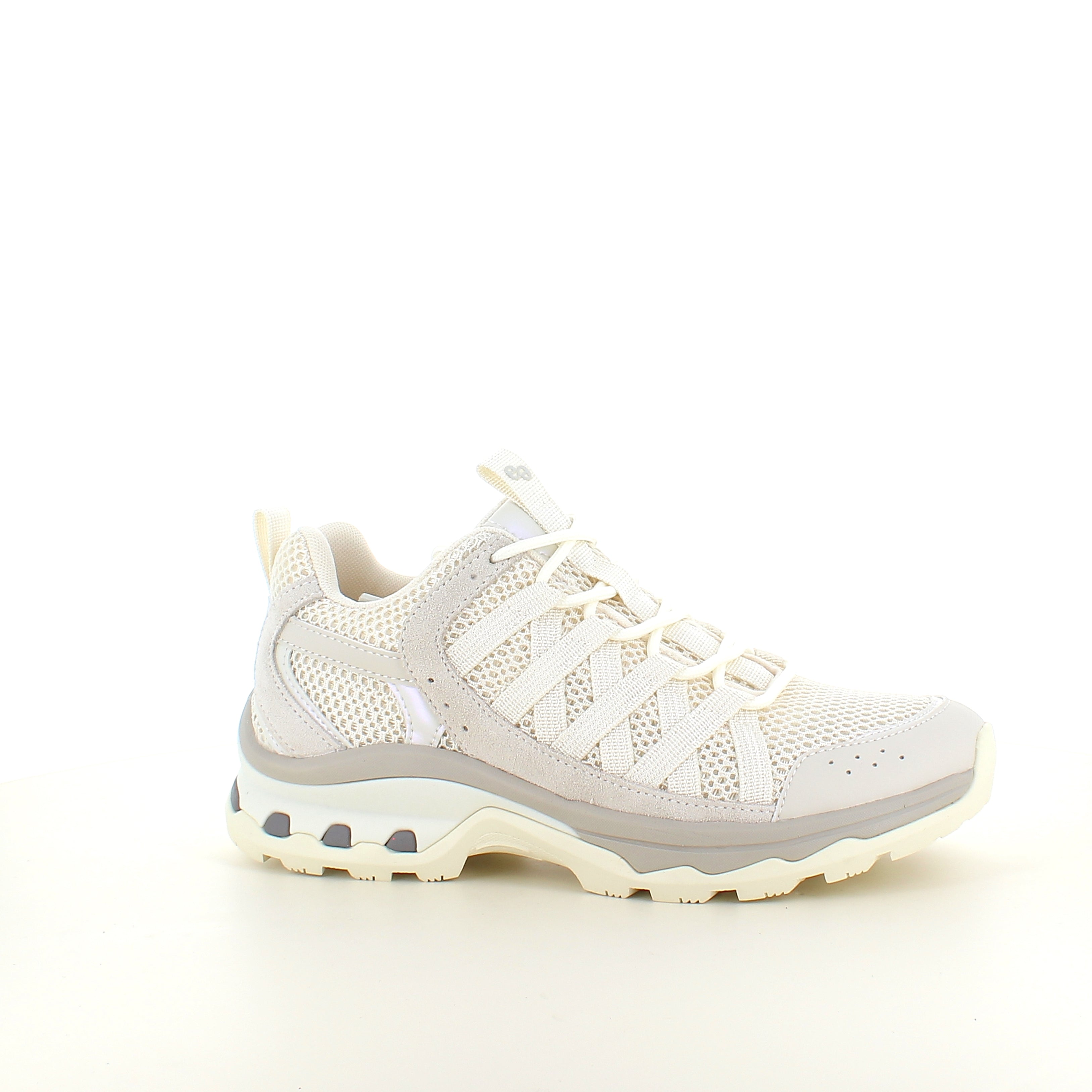 Hvit Green Comfort sneaker med mye støtdemping