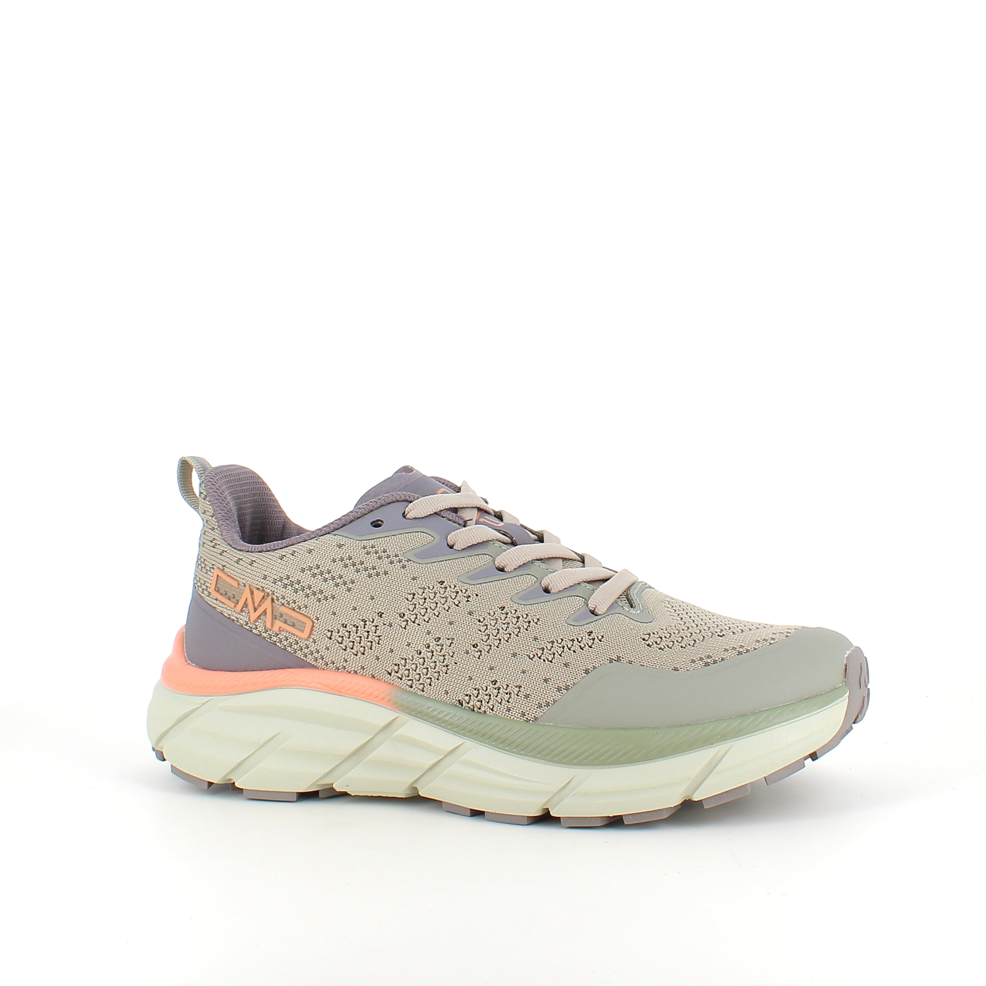 CMP Rahmsy Wmn Multifunctional Shoes – oliven med oransje detalj ved hælen