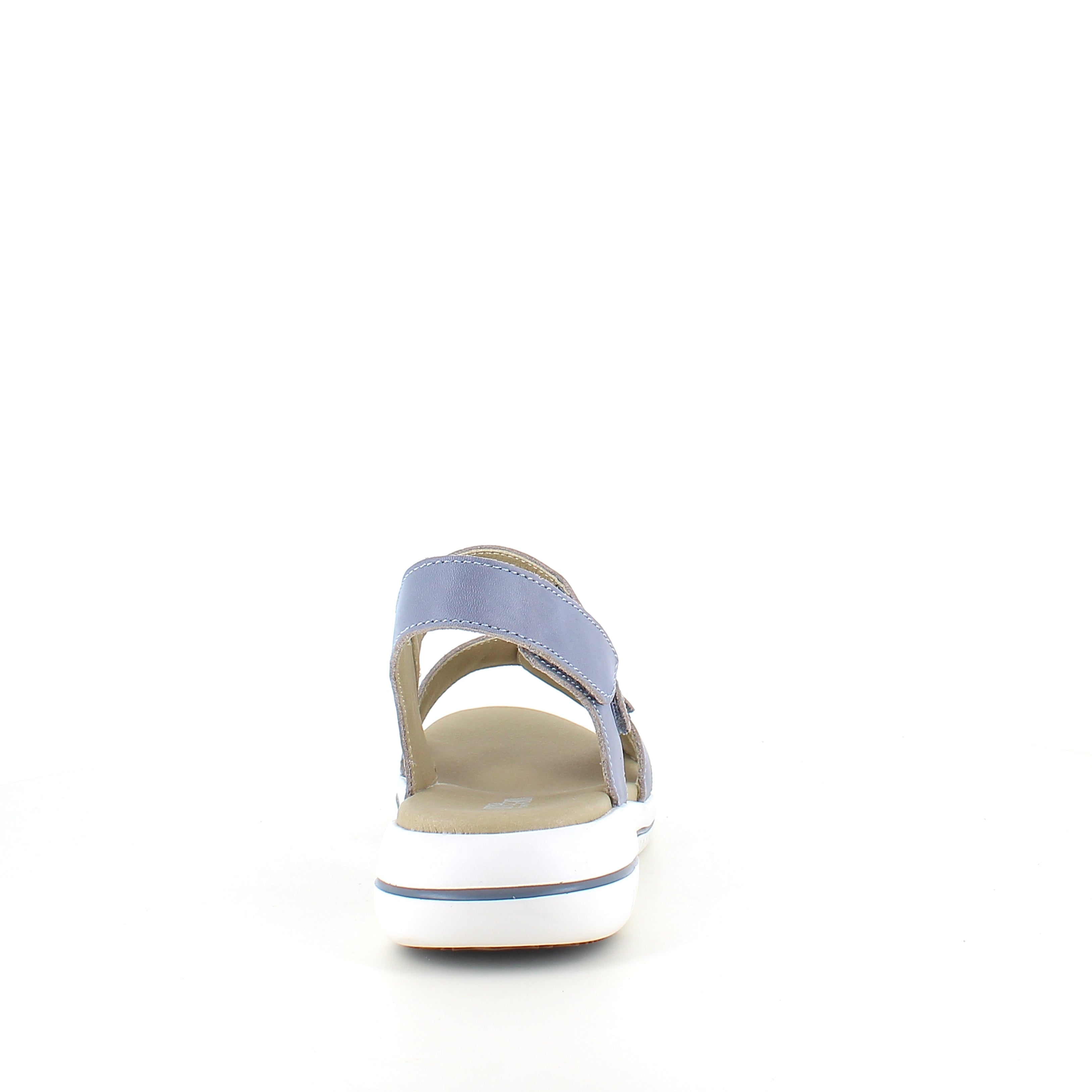 Green Comfort Leaf sandal – lyseblå sandal med velcro & EnergySole™
