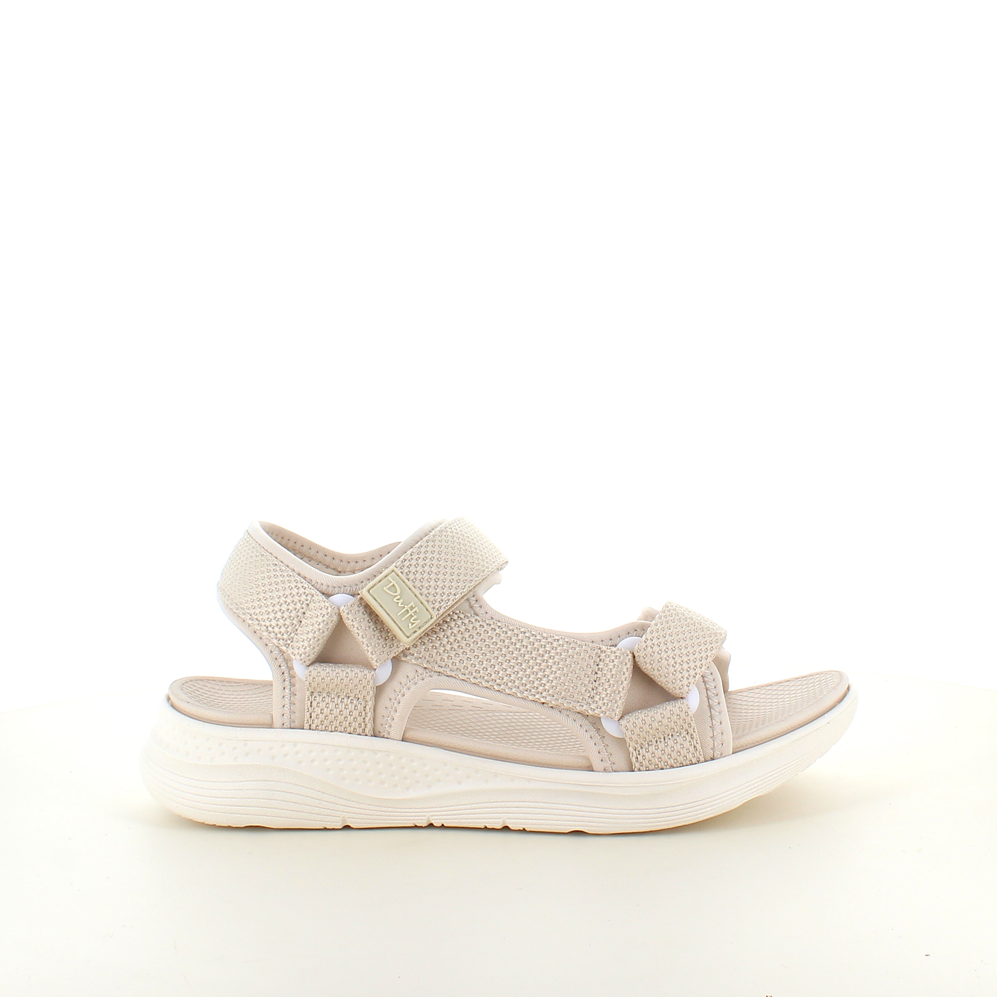 Komfortabel sandal med justerbare remmer & lett støtabsorbering