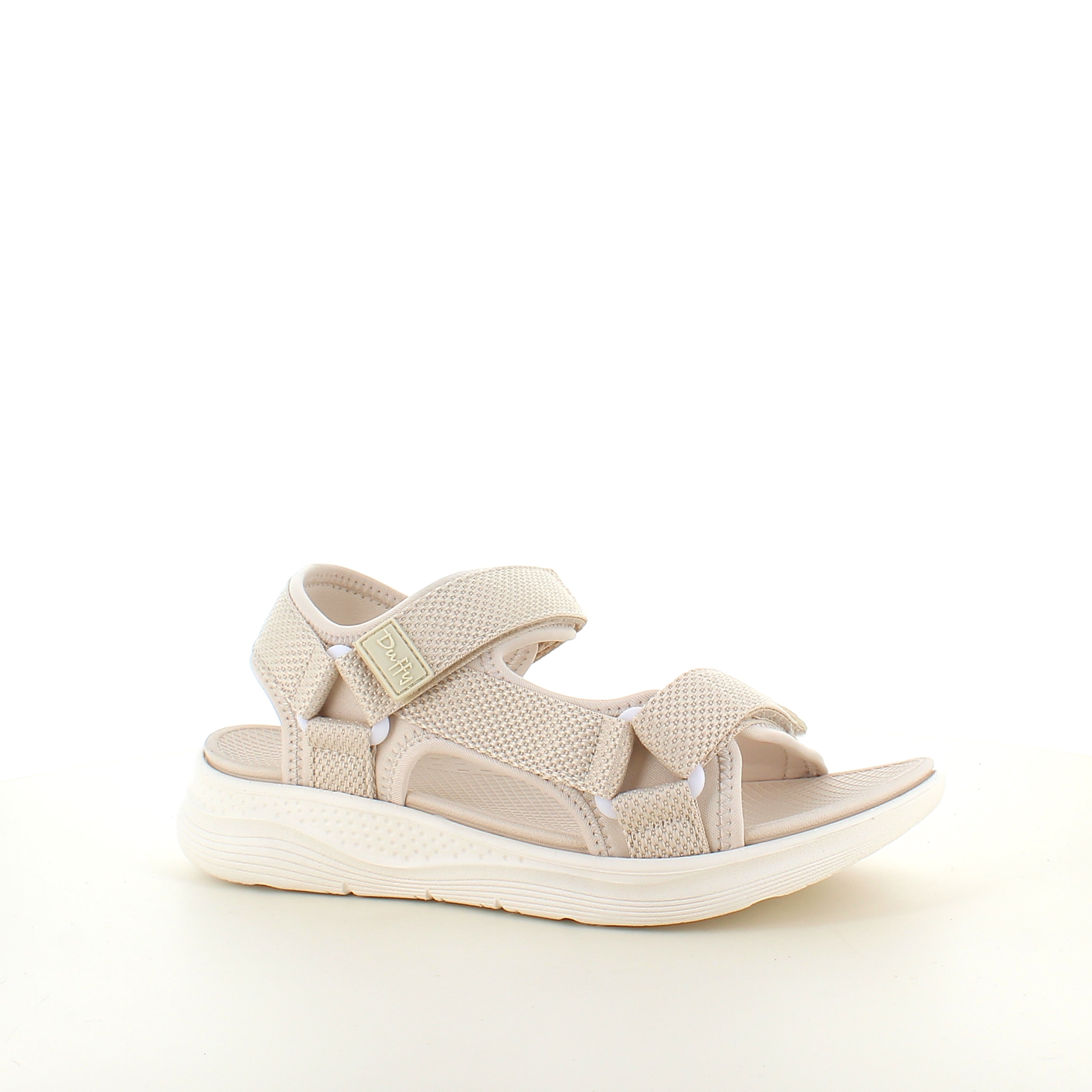 Komfortabel sandal med justerbare remmer & lett støtabsorbering