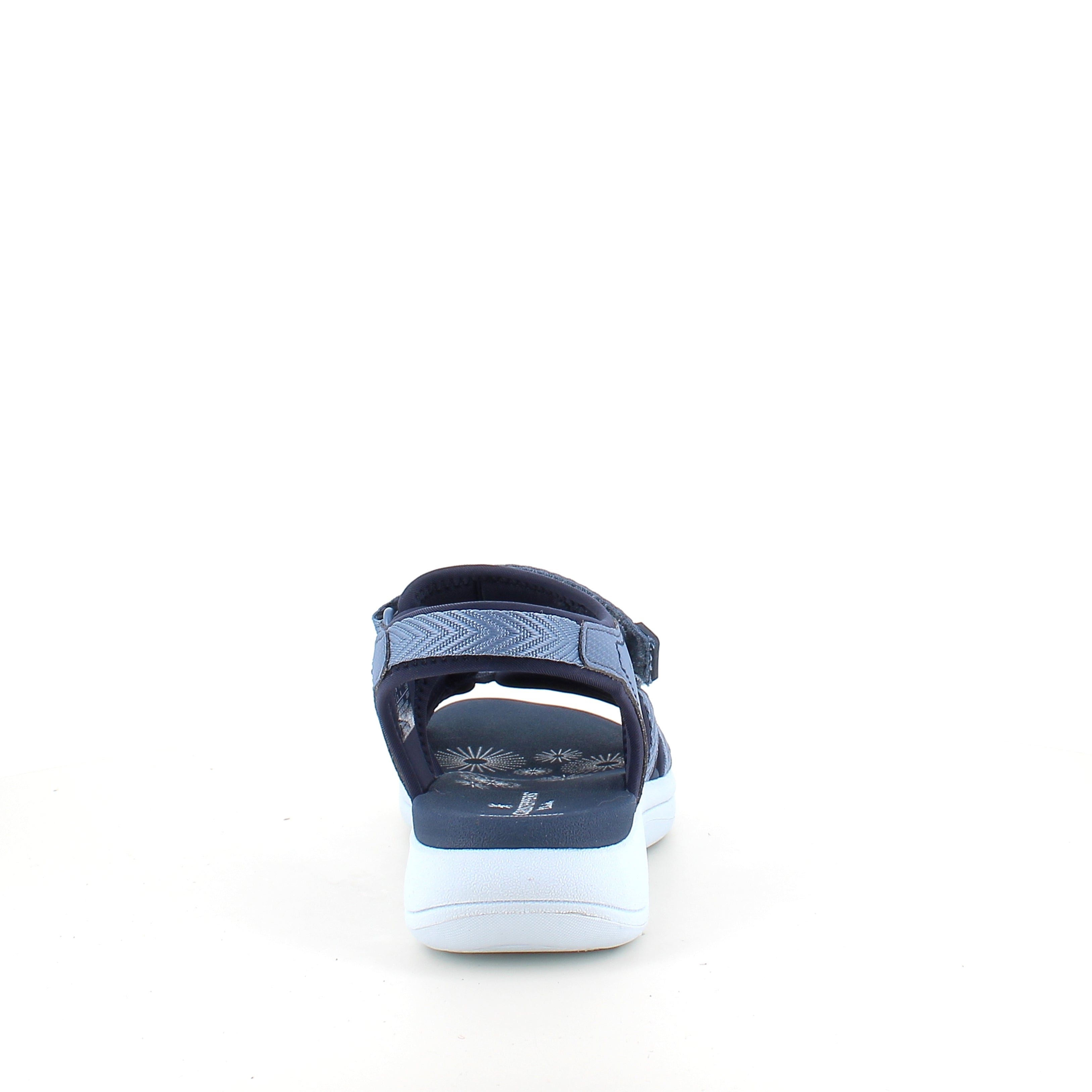 Clarks Cloudsteppers sandal i navy – lett og støtdempende komfort for lange dager