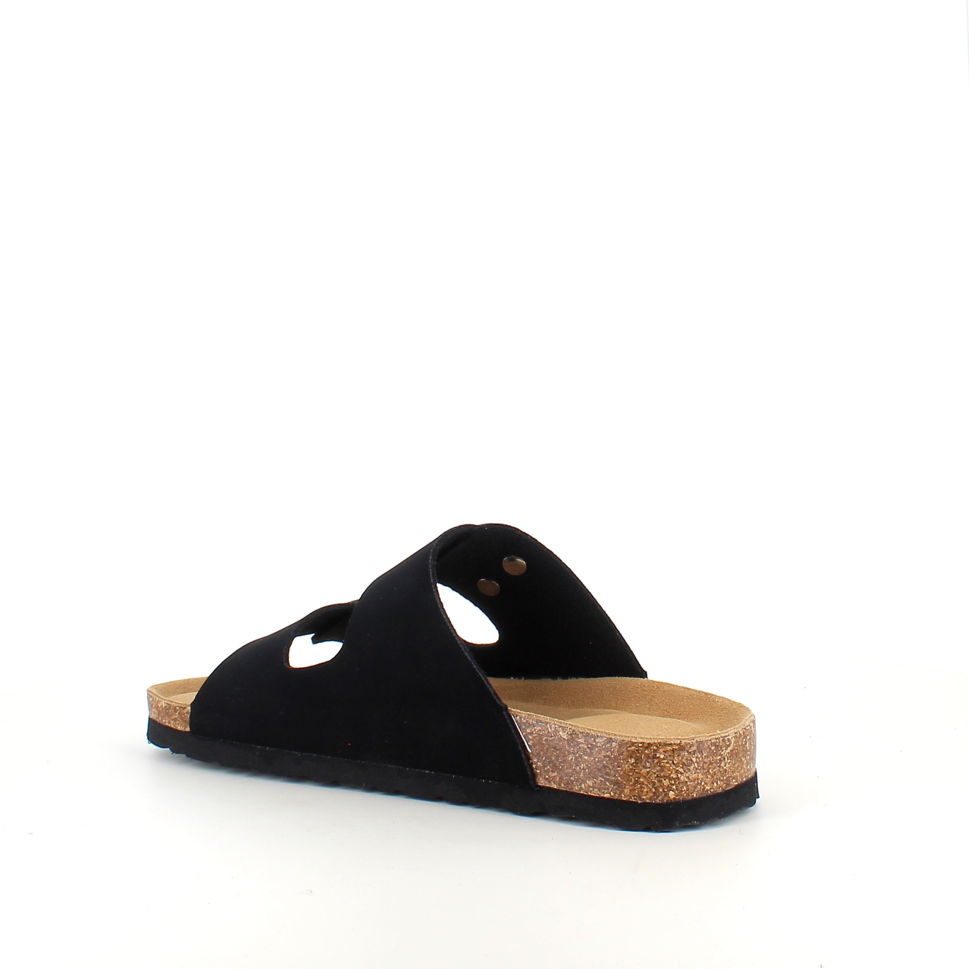Cruz sandal med justerbar passform - svart