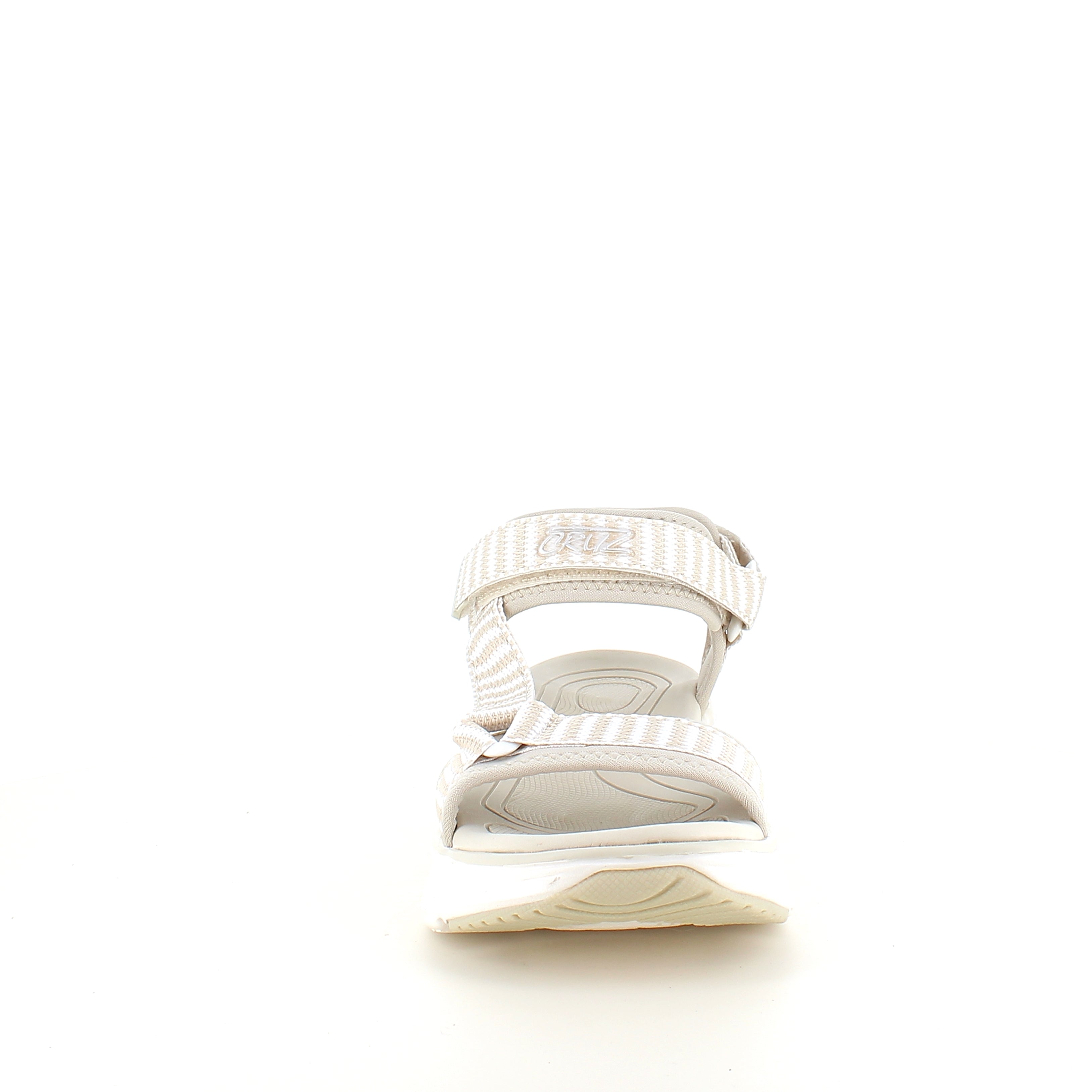 Cruz sandal i beige – Lett og komfortabel med justerbare remmer