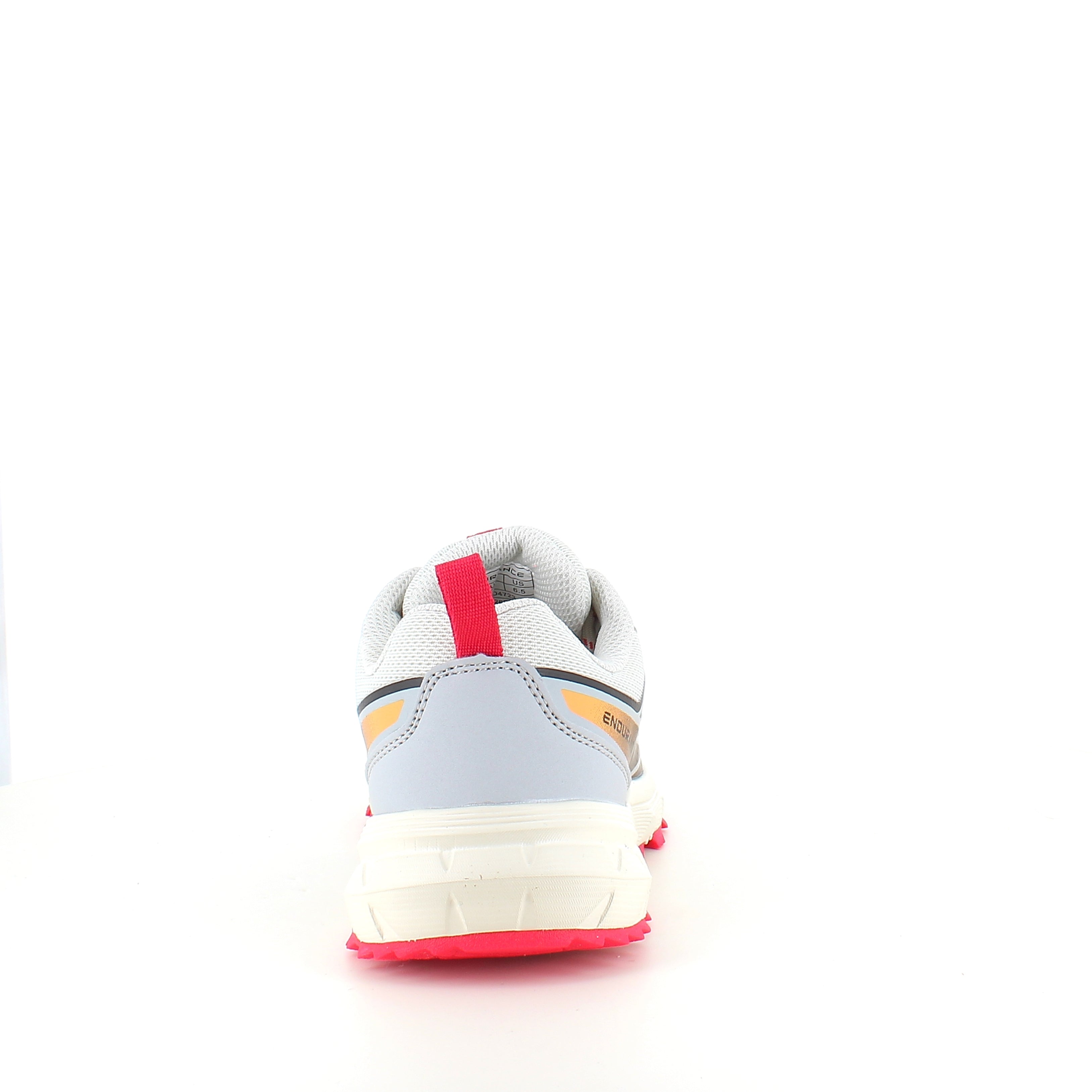Endurance Fadell W Shoes – Lett og pustende sneaker i Glacier Grey med rosa detaljer