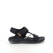 Svart Merrell-sandal – lett og komfortabel med justerbar passform