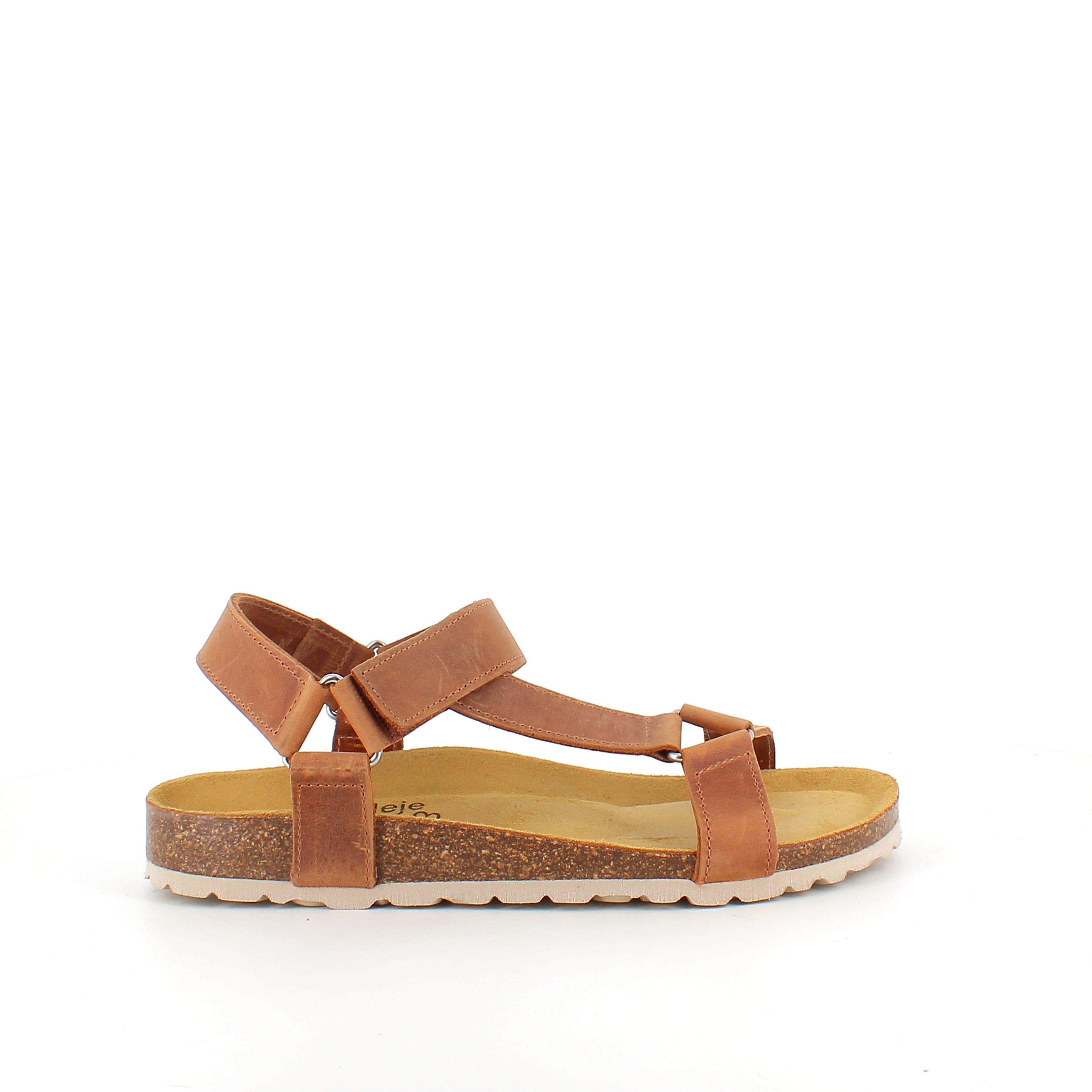 Crazy Brandi sandal i brunt skinn – komfortsandal med fast passform | Sykepleiebutikk.no