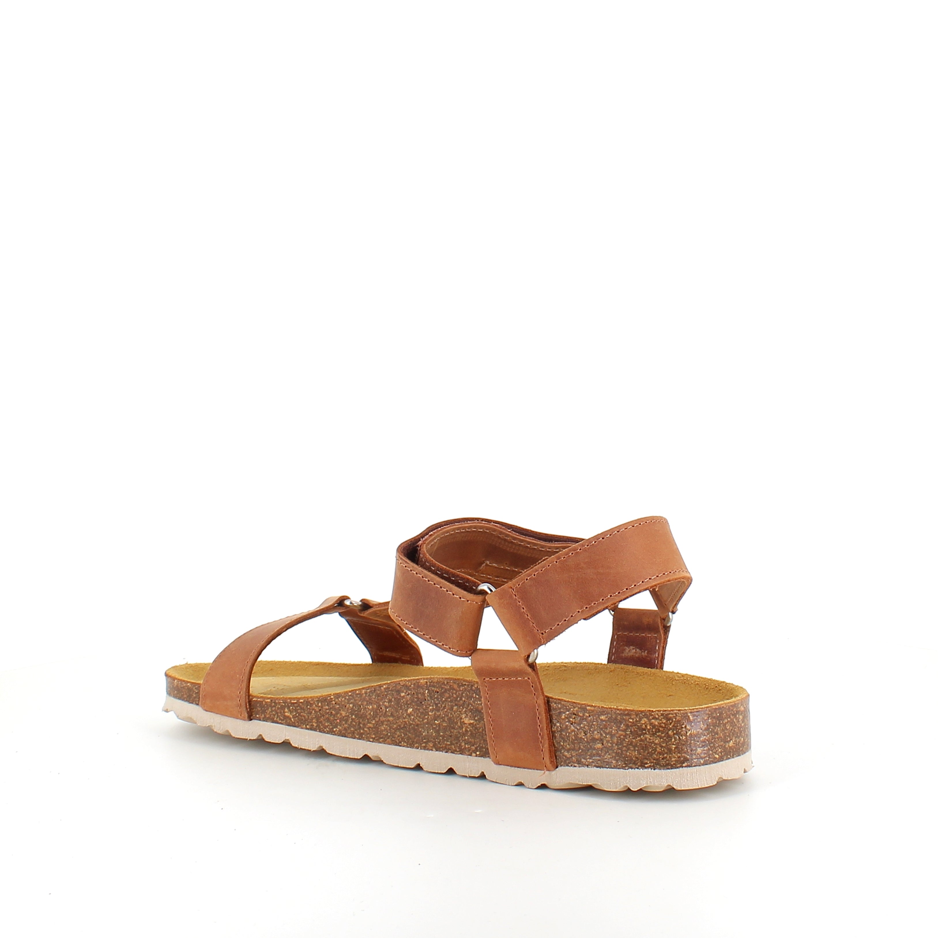 Crazy Brandi sandal i brunt skinn – komfortsandal med fast passform | Sykepleiebutikk.no