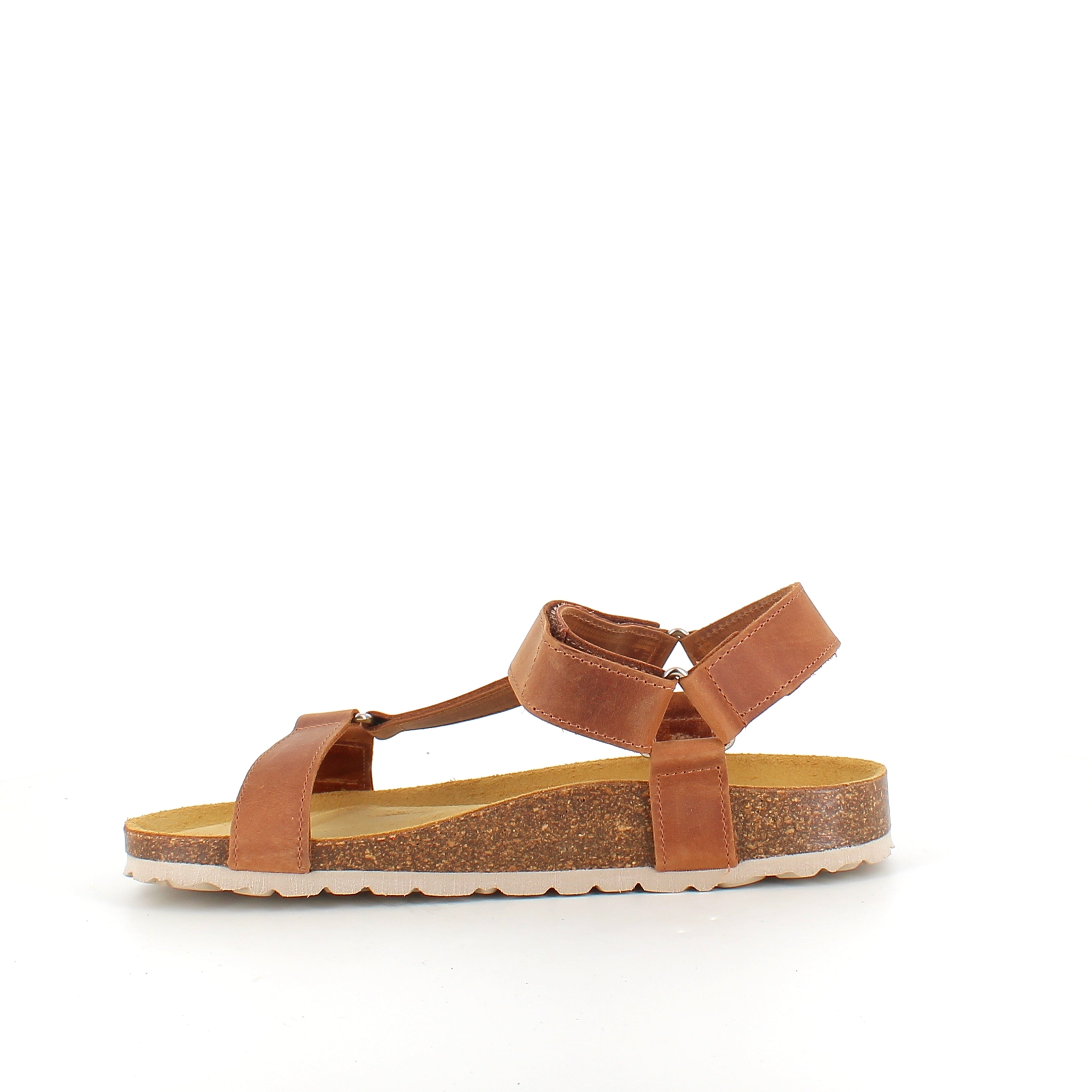 Crazy Brandi sandal i brunt skinn – komfortsandal med fast passform | Sykepleiebutikk.no