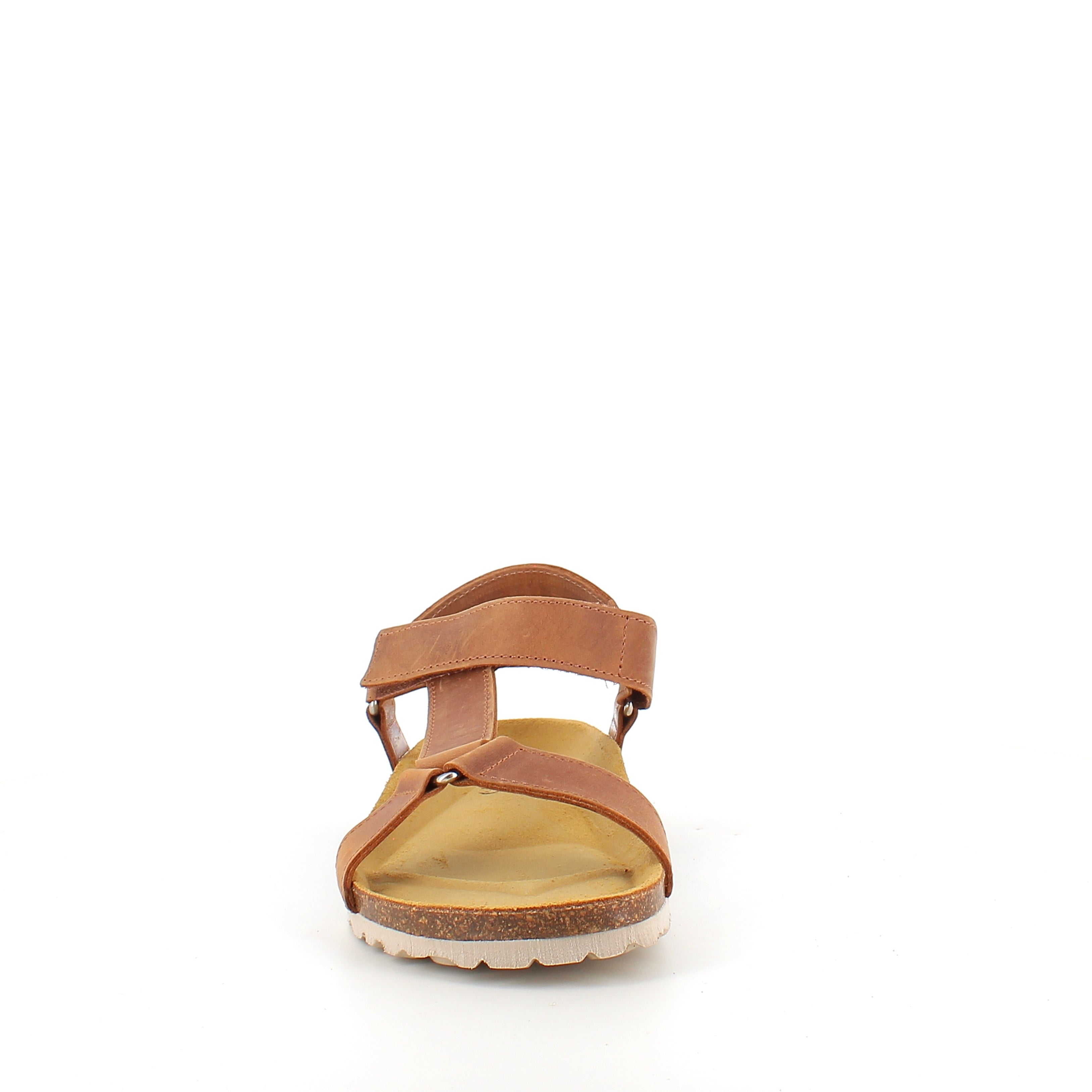Crazy Brandi sandal i brunt skinn – komfortsandal med fast passform | Sykepleiebutikk.no