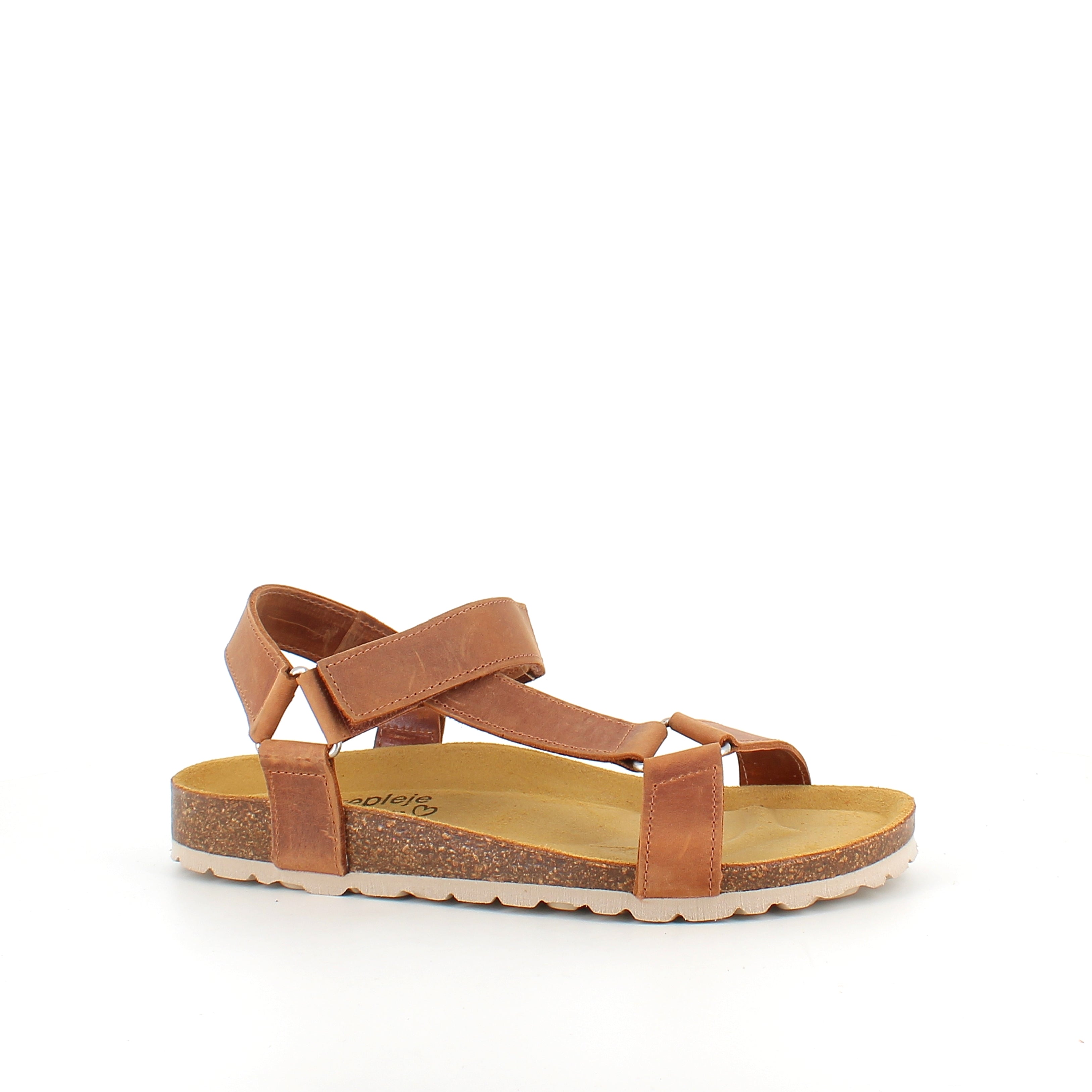 Crazy Brandi sandal i brunt skinn – komfortsandal med fast passform | Sykepleiebutikk.no