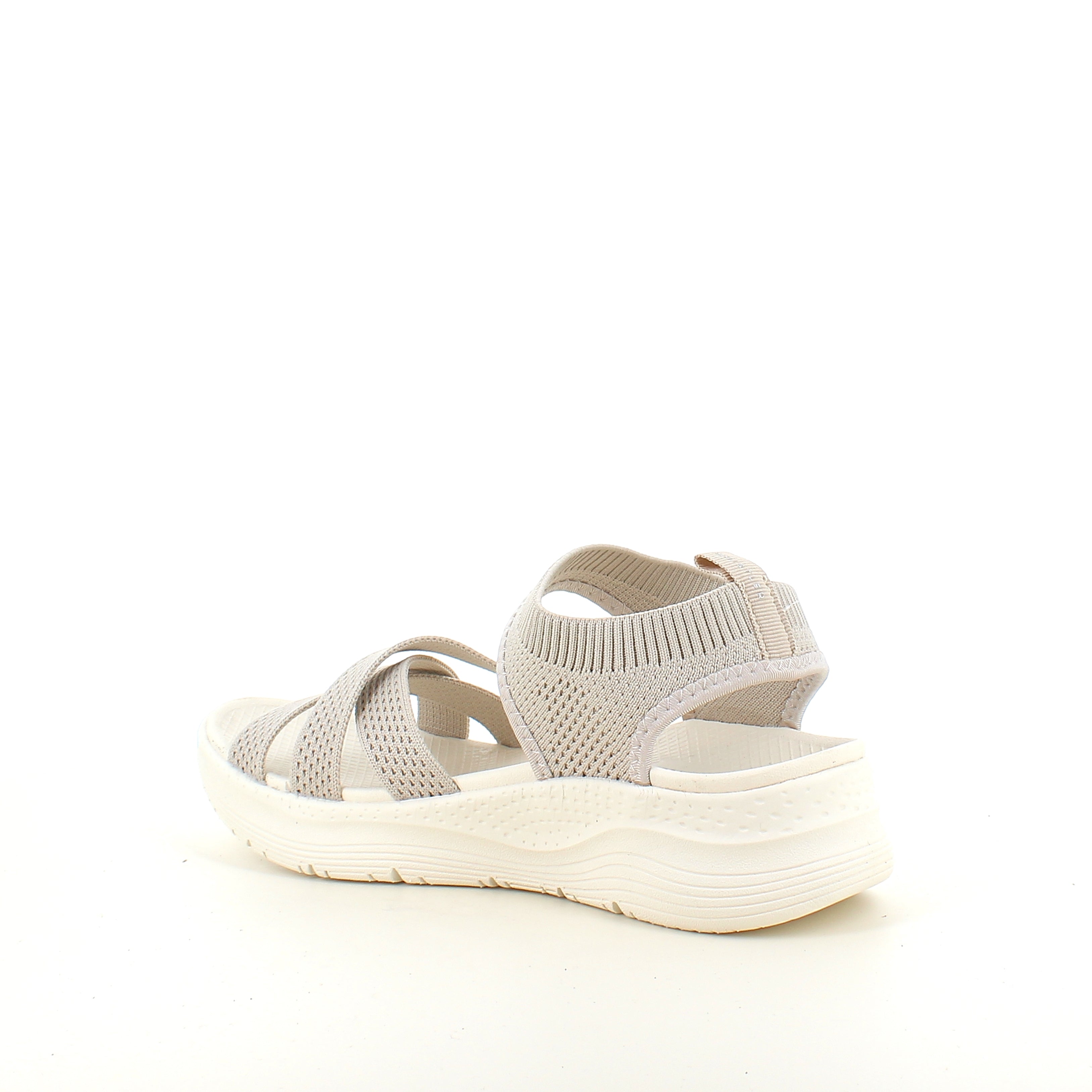Whistler sandal i beige med elastisk passform og god støtdemping