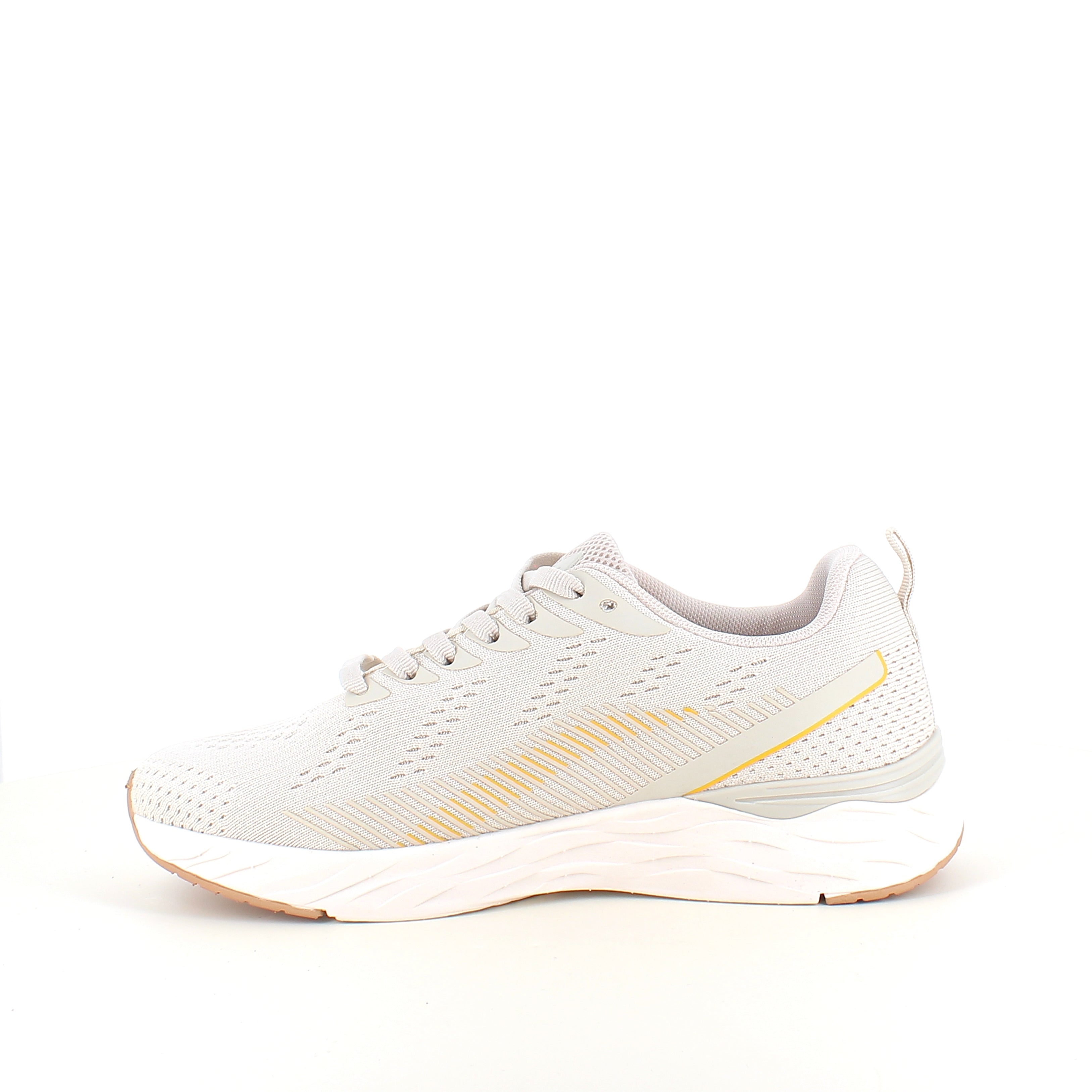 Linares W Wide Fit Shoe – beige lettvektsko med ekstra bredde
