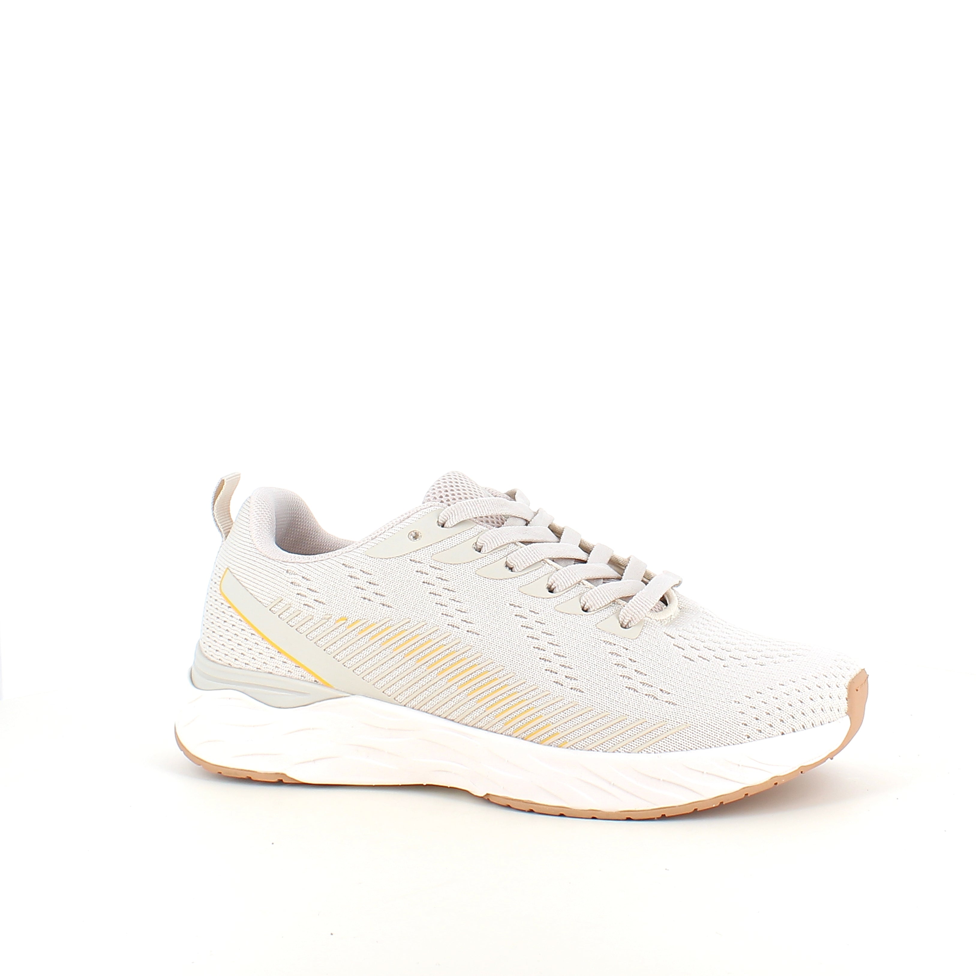 Linares W Wide Fit Shoe – beige lettvektsko med ekstra bredde