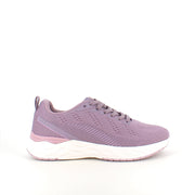 Linares W Wide Fit Shoe – mørk rosa lettvektssko med ekstra bredde