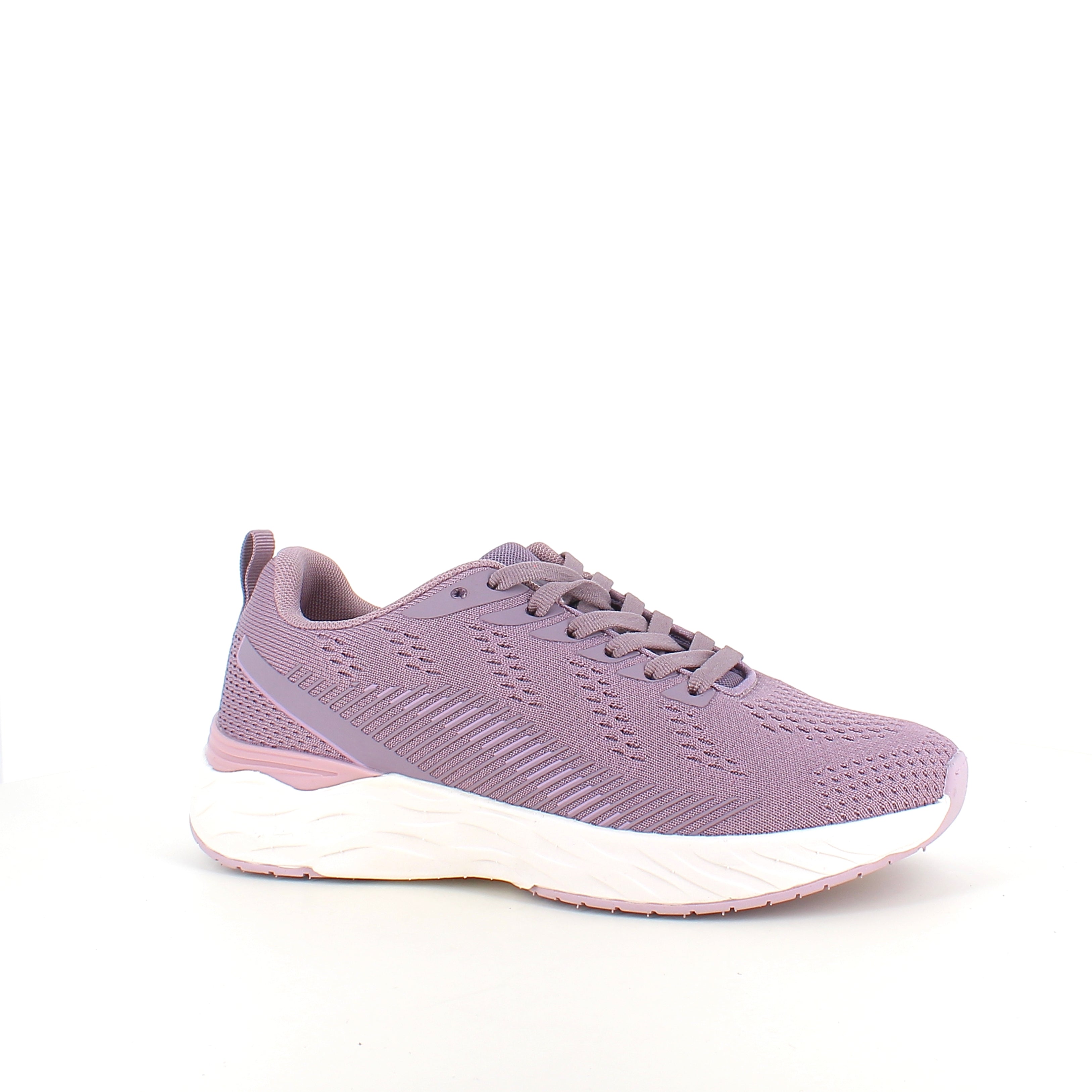 Linares W Wide Fit Shoe – mørk rosa lettvektssko med ekstra bredde