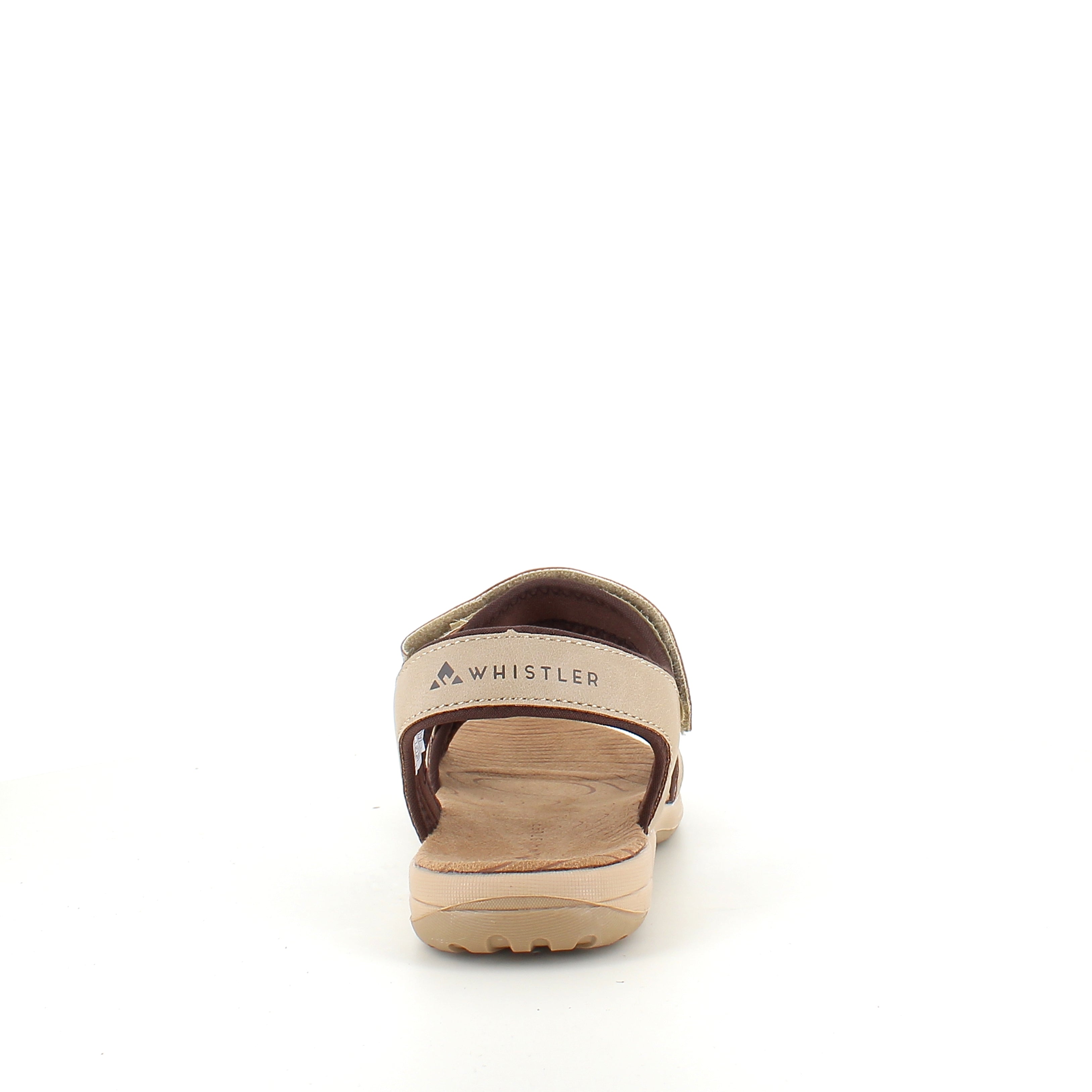 Whistler sandal i beige med stabil såle og justerbar passform