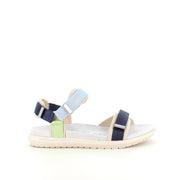 Woden sandal Moonstone Multi – Lett og støttende i blå, grønne og beige nyanser