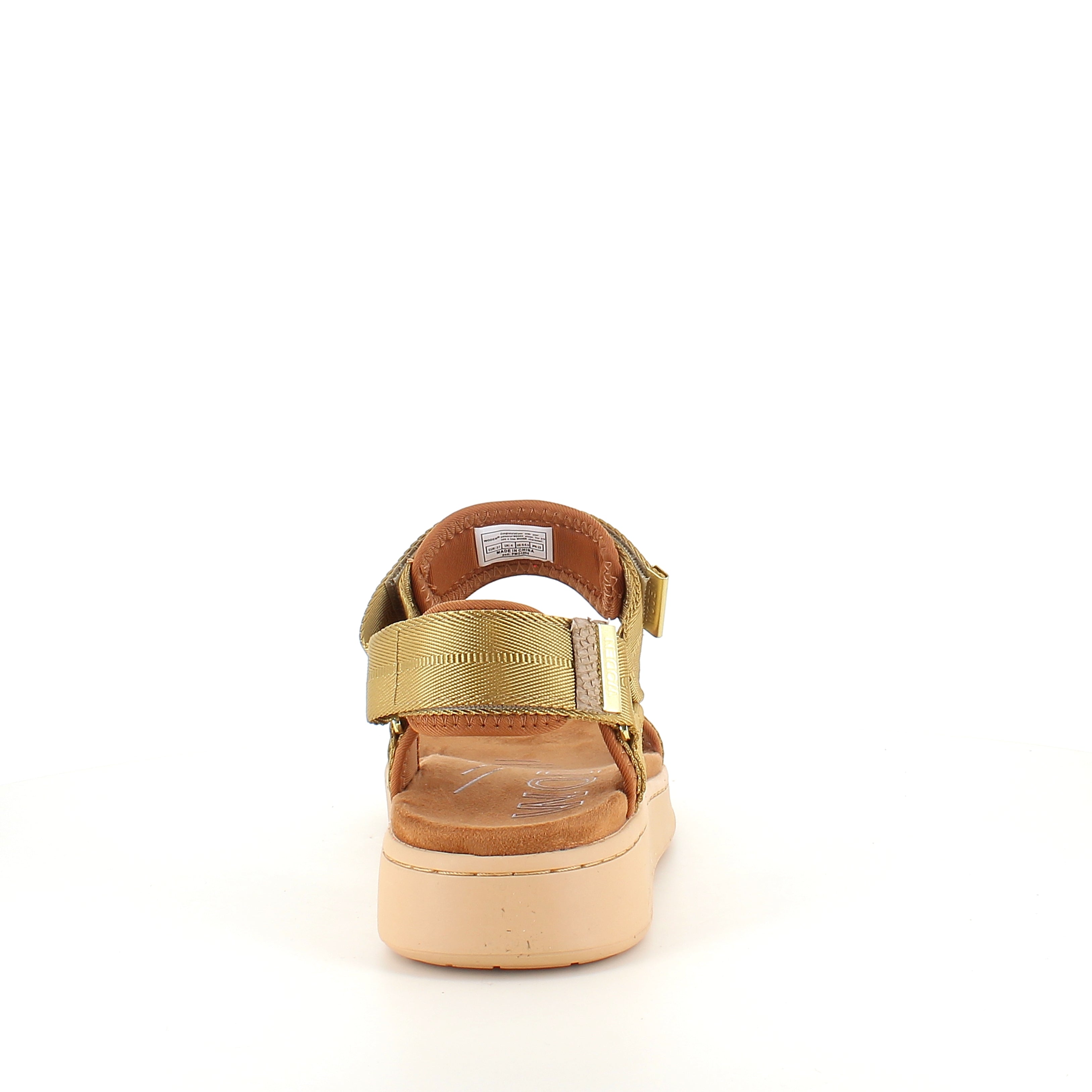 Woden sandal – Khaki (gyllen nyanse)