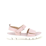 Lekker, myk og fleksibel skinnsandal i rosa fra Relaxshoe