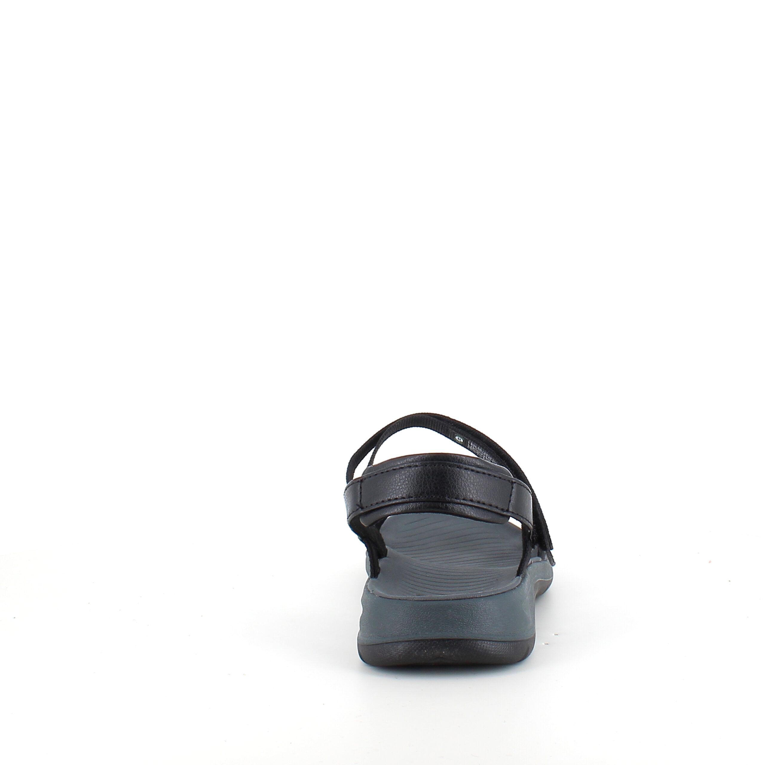 Svart Teva Tirra Traveler sandal med svangstøtte, lettvekt og perfekt passform