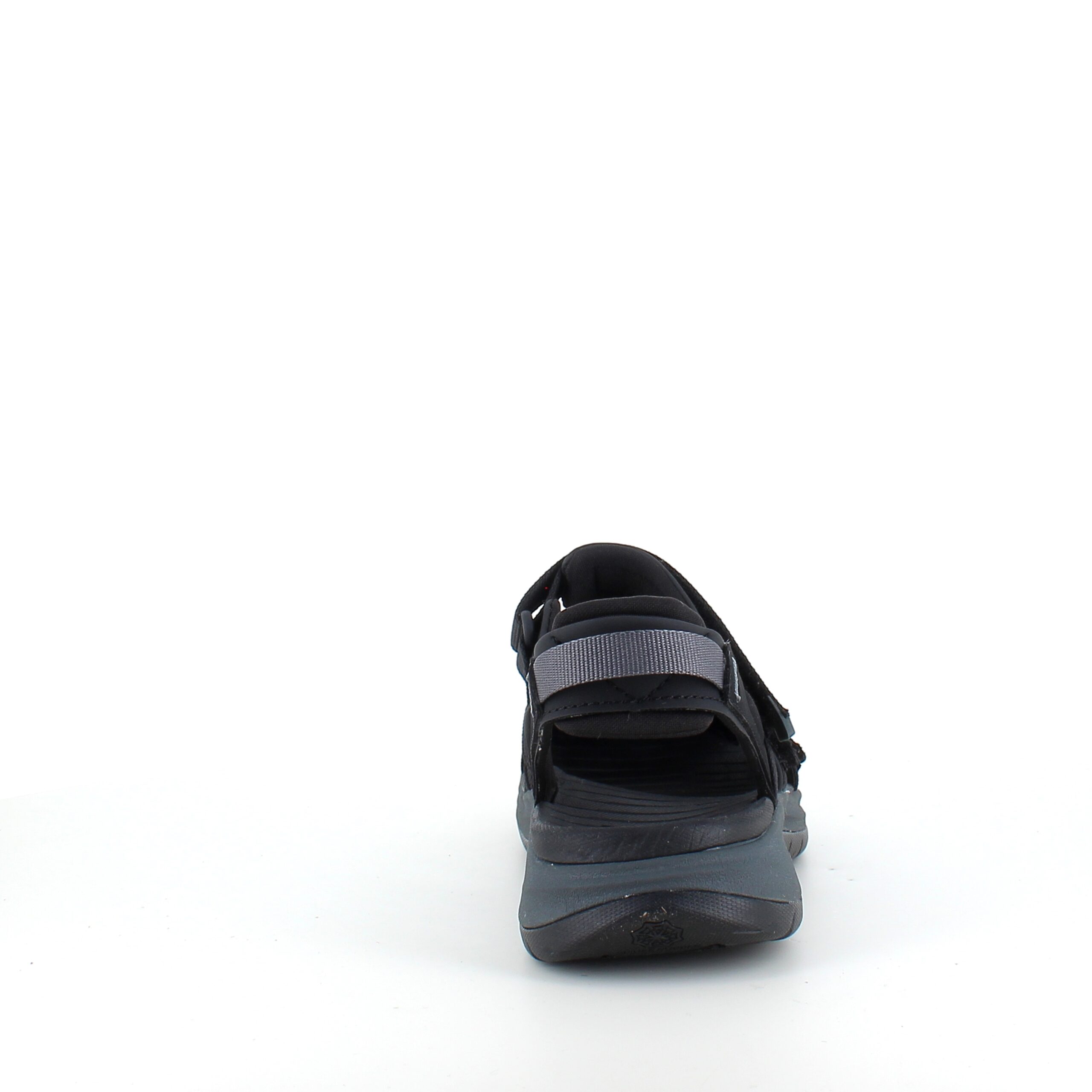 Sort Teva Tirra lukket sandal med tåbeskyttelse, svangstøtte og støtdemping