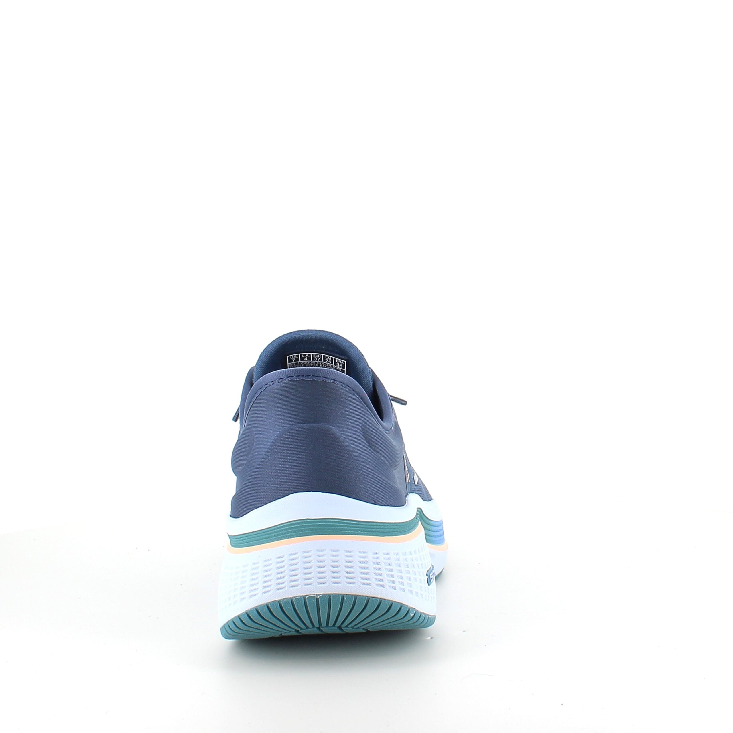Blå slip-ins fra Skechers med elastisk snøring
