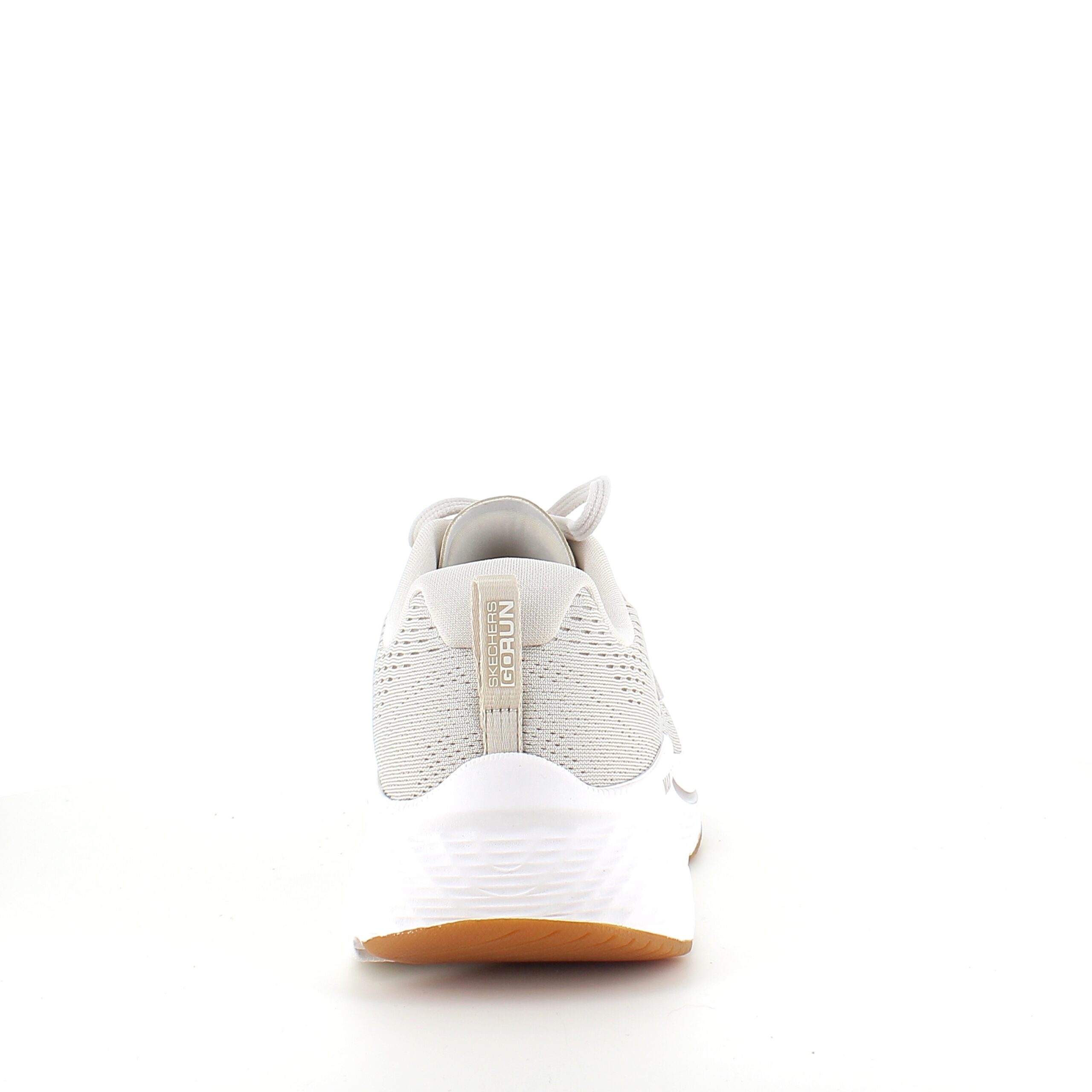 Beige Skechers Max Cushion-sko – optimal støtte og suveren komfort