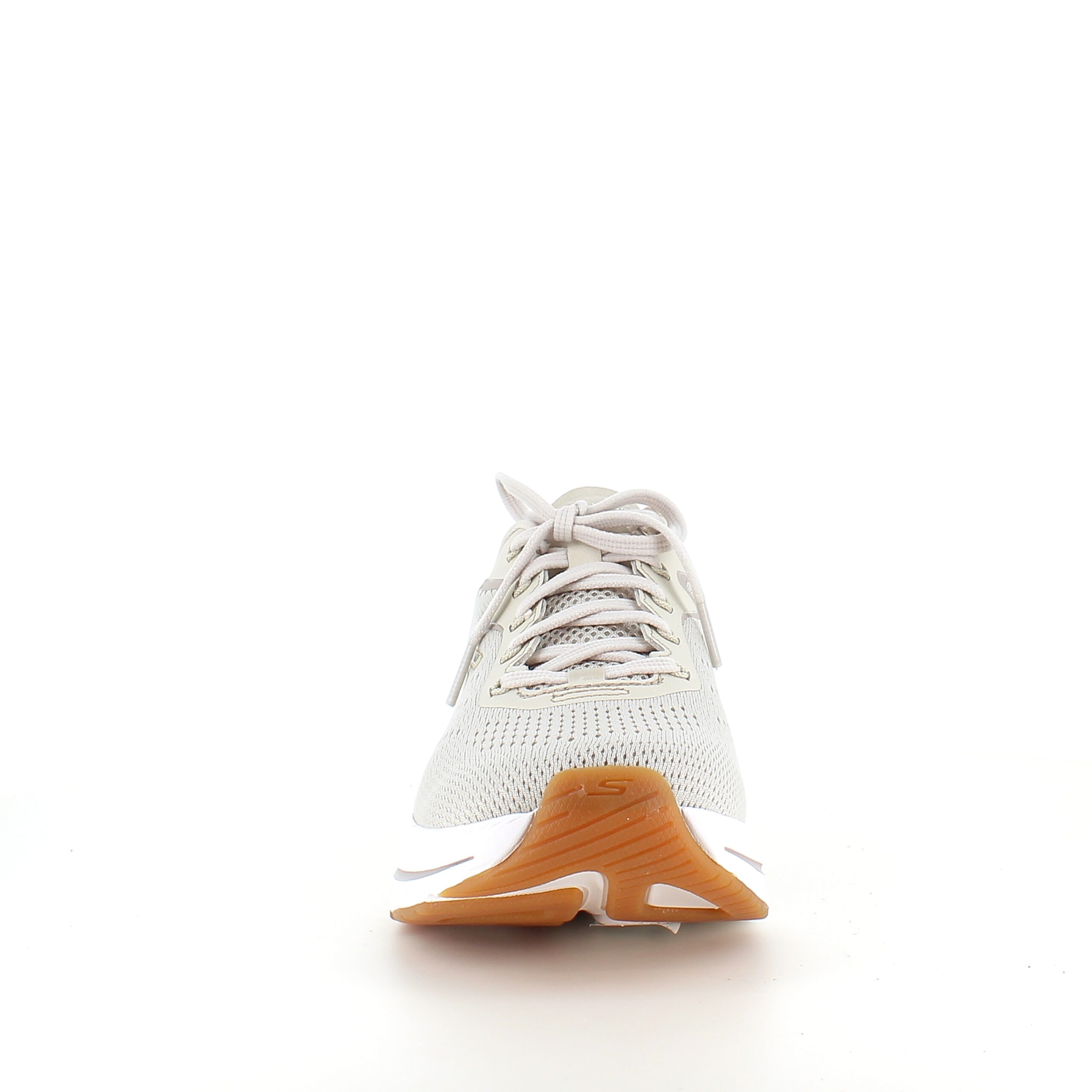 Beige Skechers Max Cushion-sko – optimal støtte og suveren komfort